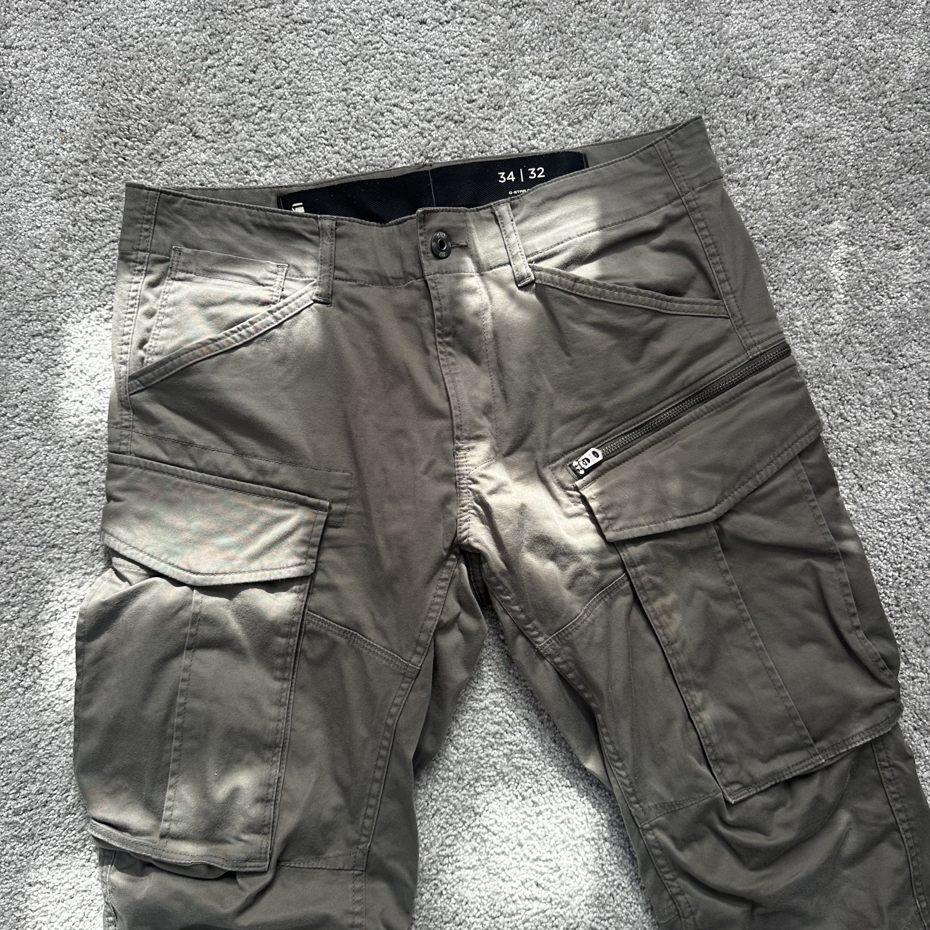 G-Star G Star Raw Rovic Multi Pocket Cargo Pants Size US 34 / EU 50 - 2 Thumbnail