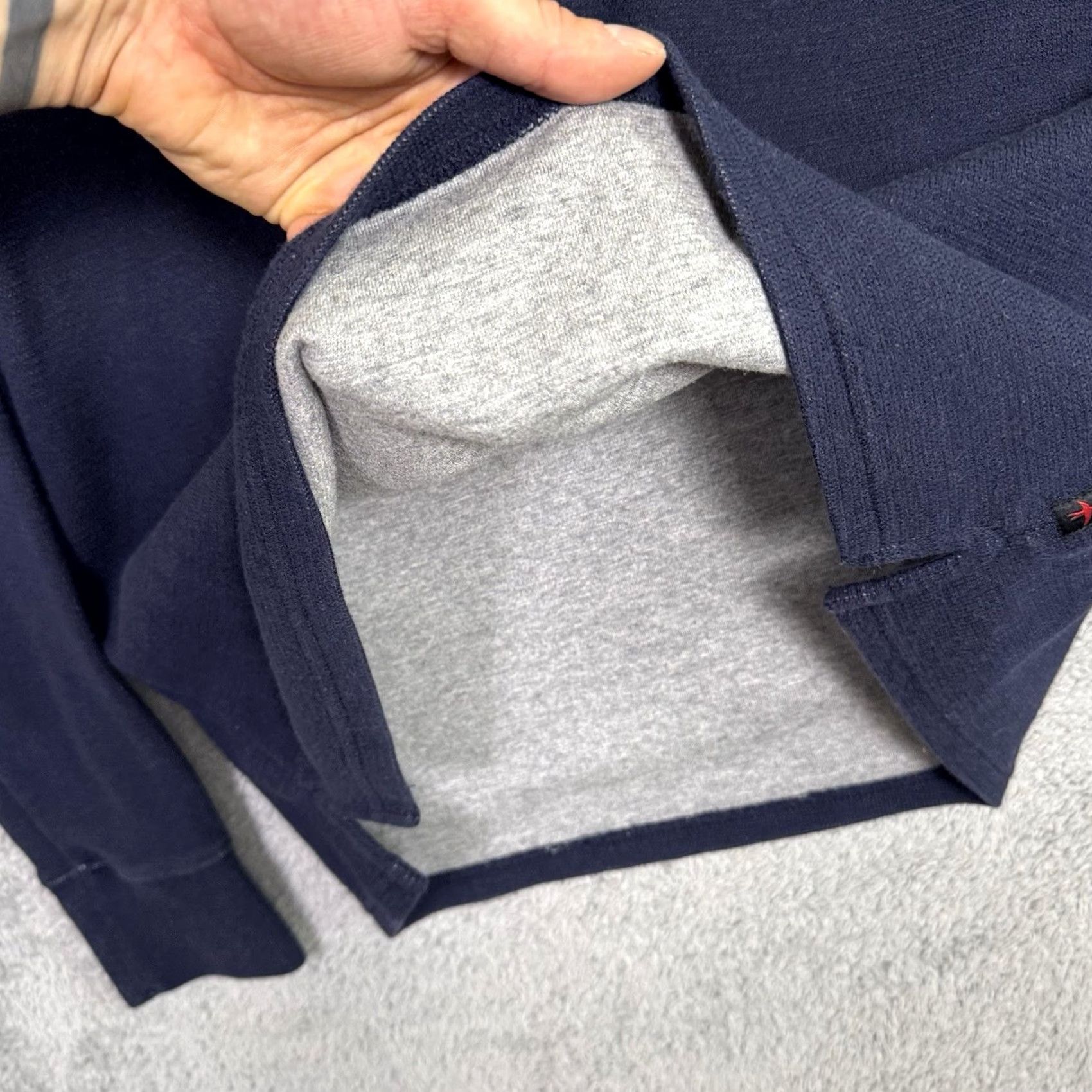 Relwen Relwen Sweater Mens M Polo Henley Terry Knit Pullover Jumper Huckberry Blue Shirt Size US M / EU 48-50 / 2 - 5 Thumbnail