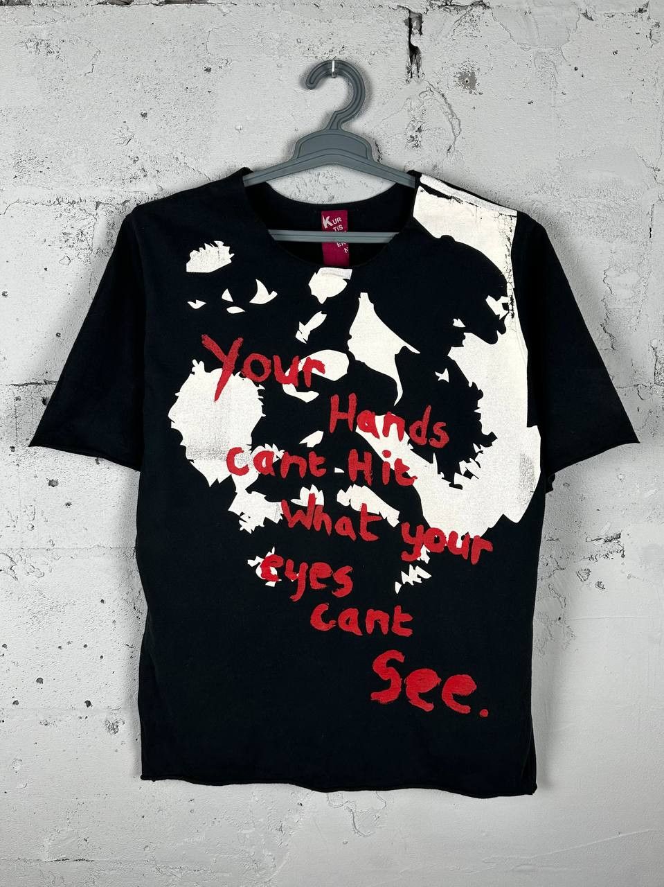 Vintage Vintage Hysteric Style Y2K Black Face T shirt Opium Size US M / EU 48-50 / 2 - 1 Thumbnail