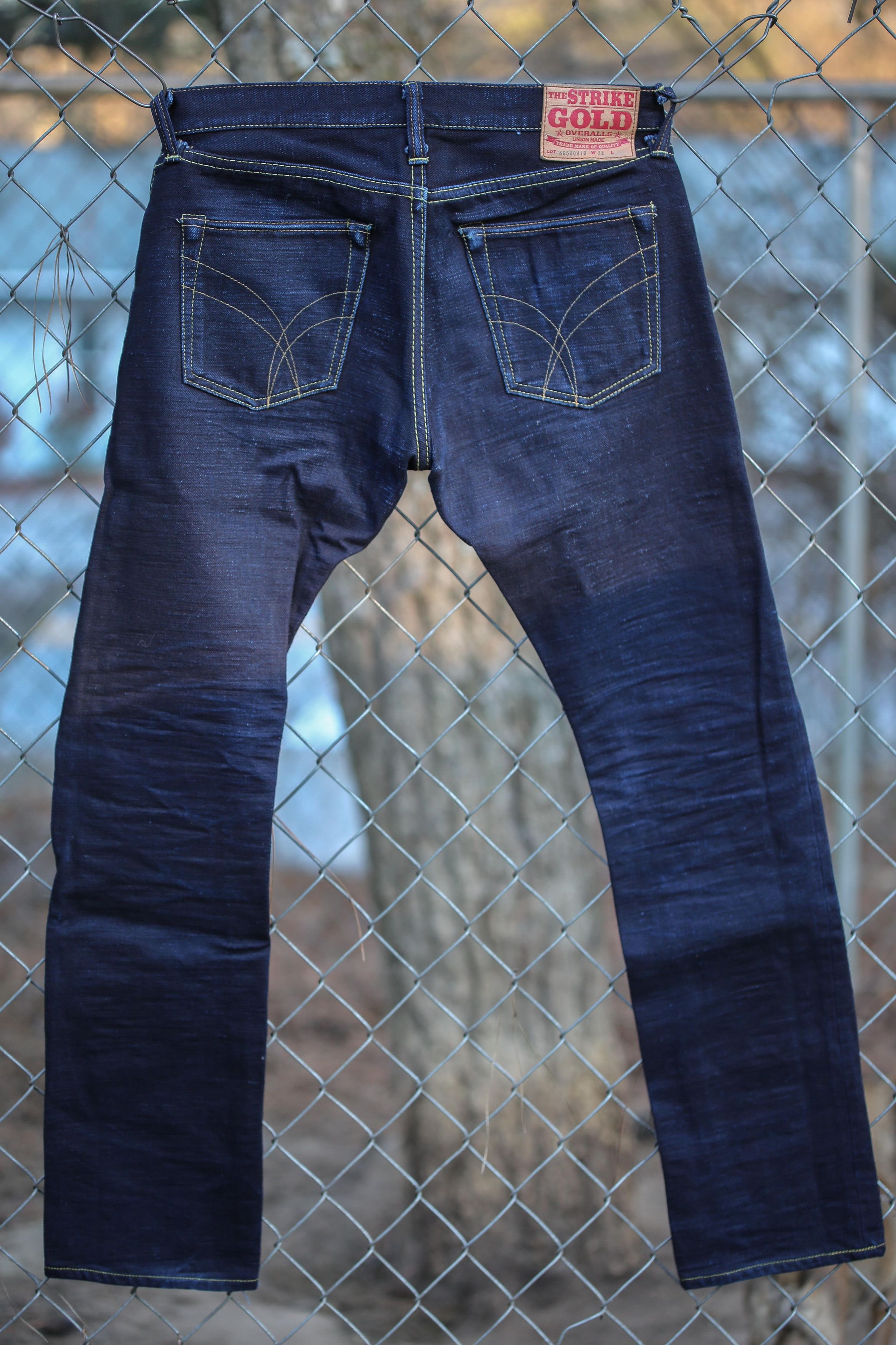 The Strike Gold SG5009ID (Double Indigo)- 15.5oz Size US 32 / EU 48 - 2 Thumbnail