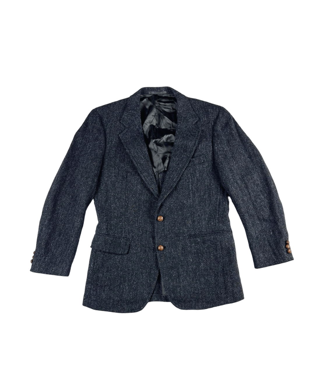 Harris Tweed × Vintage Harris Tweed Wool Blazer S-M Size 44S - 1 Thumbnail