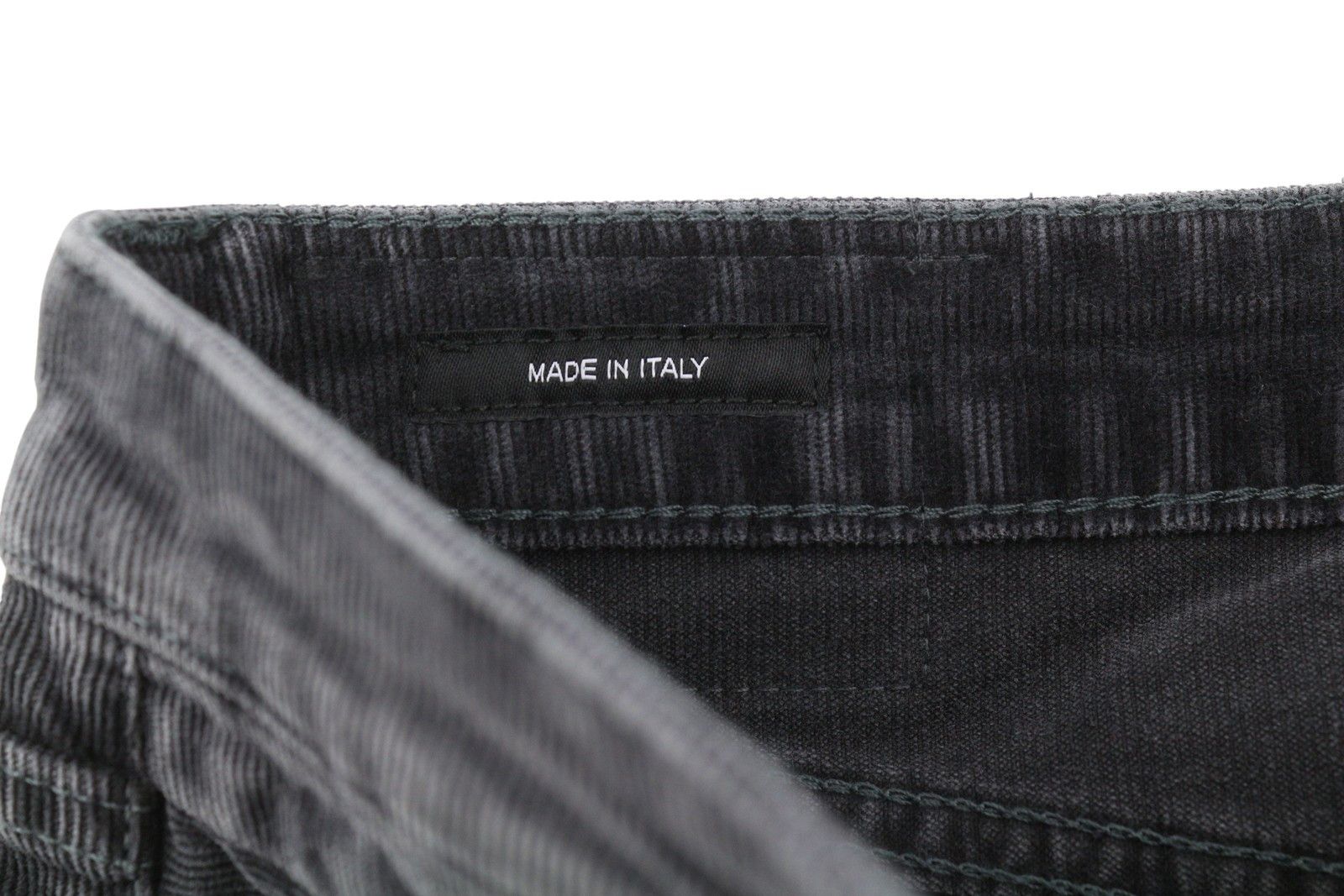 R13 BOY STRAIGHT 26 Obsidian Stretch Cord Faded FW25 86618 Size 26" / US 2 / IT 38 - 6 Thumbnail