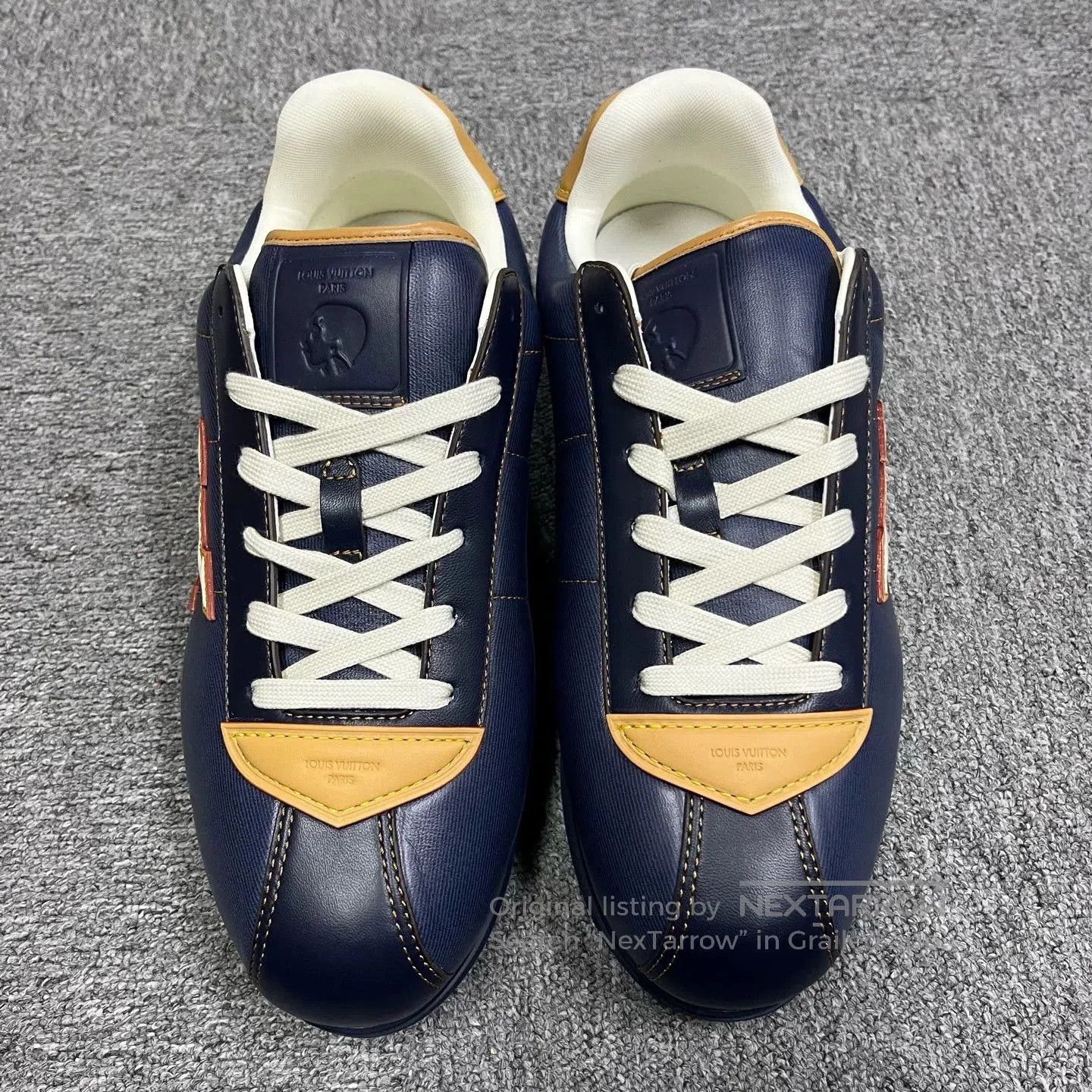 Louis Vuitton louis vuitton blue low-top casual shoes. Size US 10 / EU 43 - 3 Thumbnail