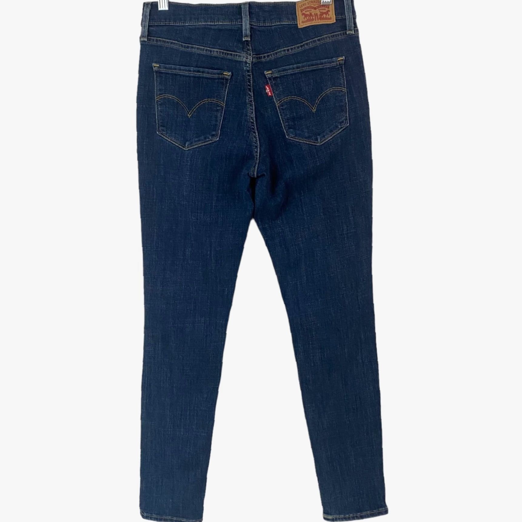 Levi's Levi's 311 Shaping Skinny Jeans Womens 28 Blue Dark Wash Mid-Rise Stretch Denim Size 28" / US 6 / IT 42 - 3 Thumbnail