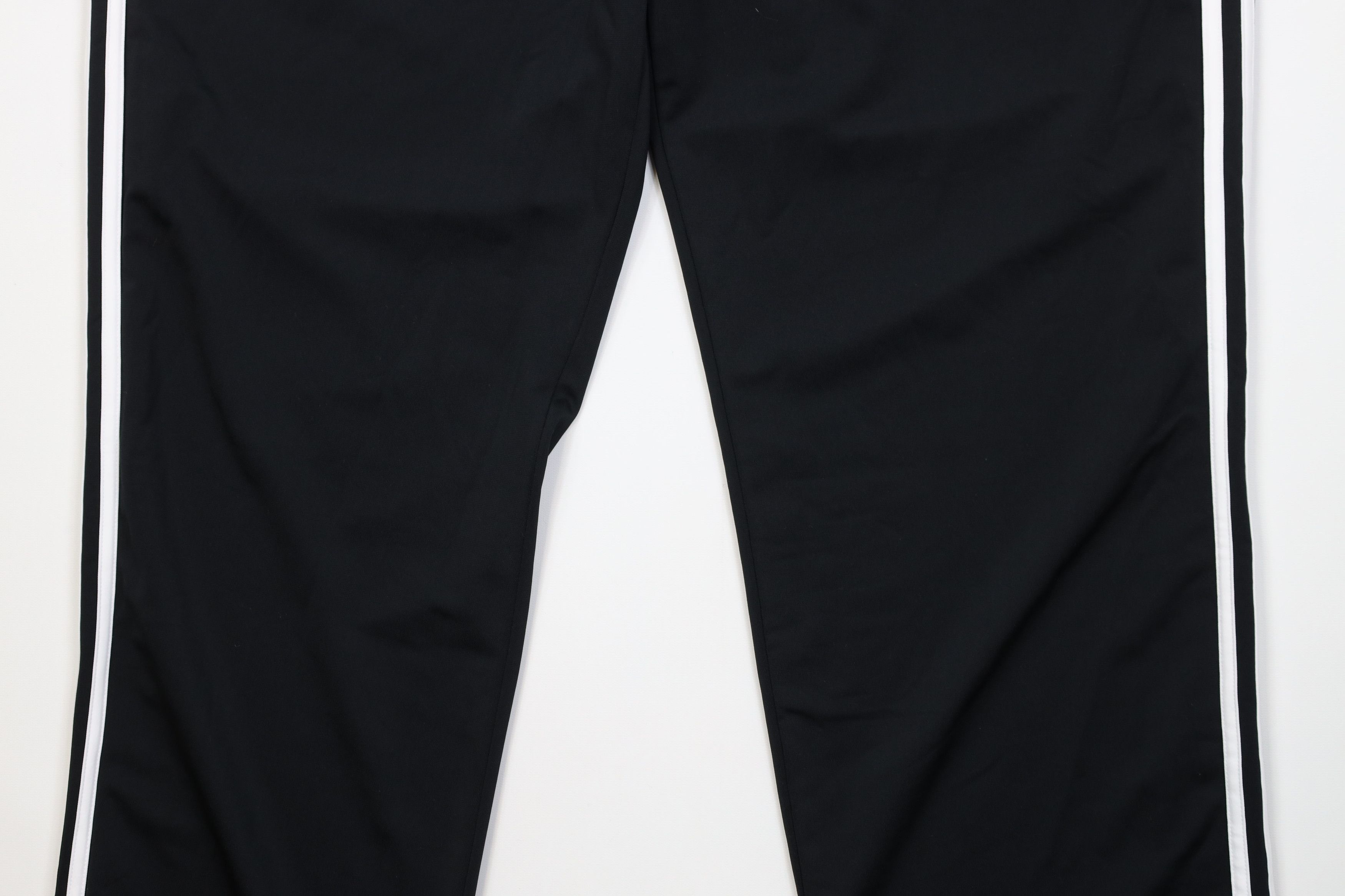 Adidas Vintage Y2K Adidas Striped Wide Leg Sweatpants Pants Black Size US 40 / EU 56 - 3 Thumbnail