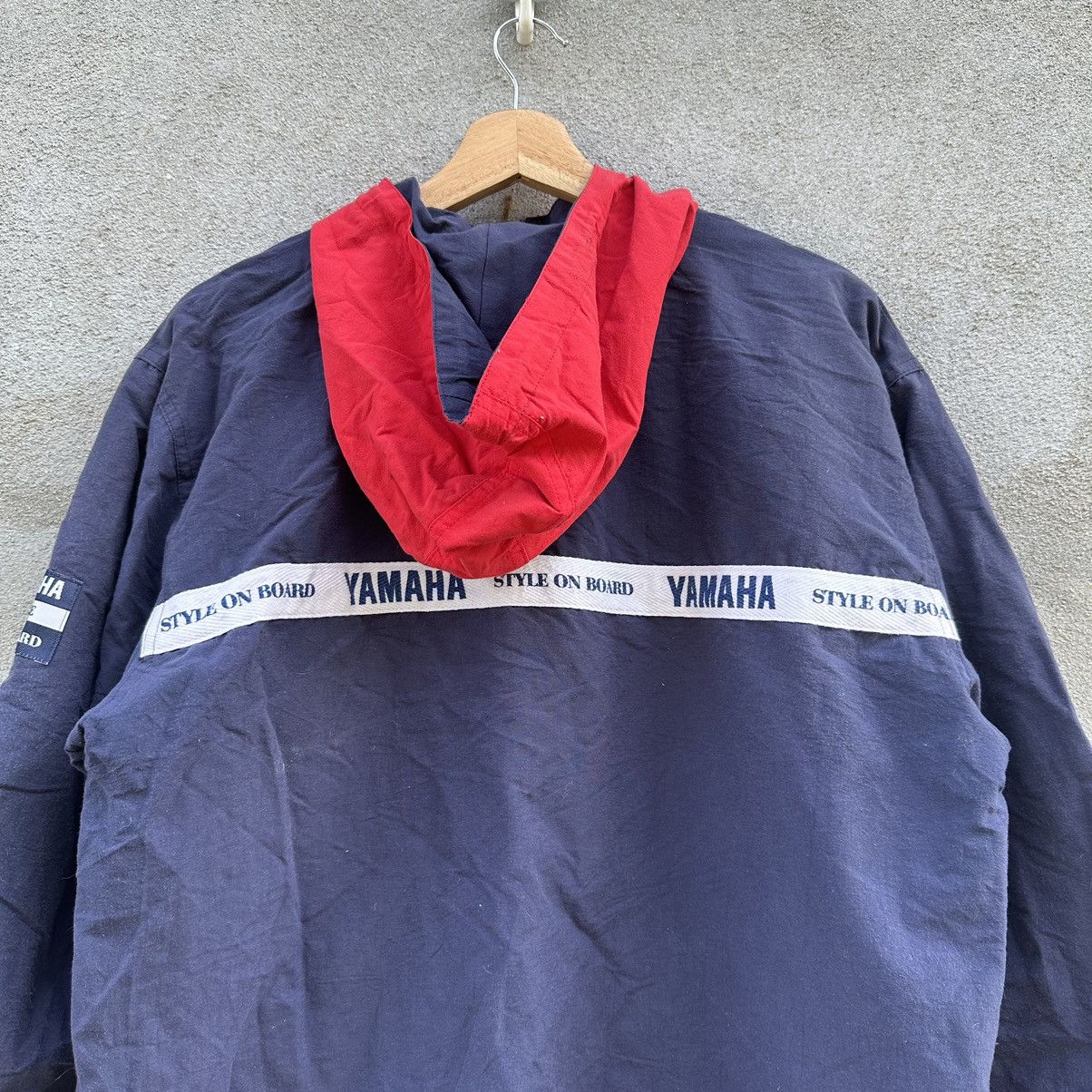 Sports Specialties × Yamaha SEND OFFERS 🔥 90’s Vintage YAMAHA Racing Hooded Jacket Size US L / EU 52-54 / 3 - 6 Thumbnail