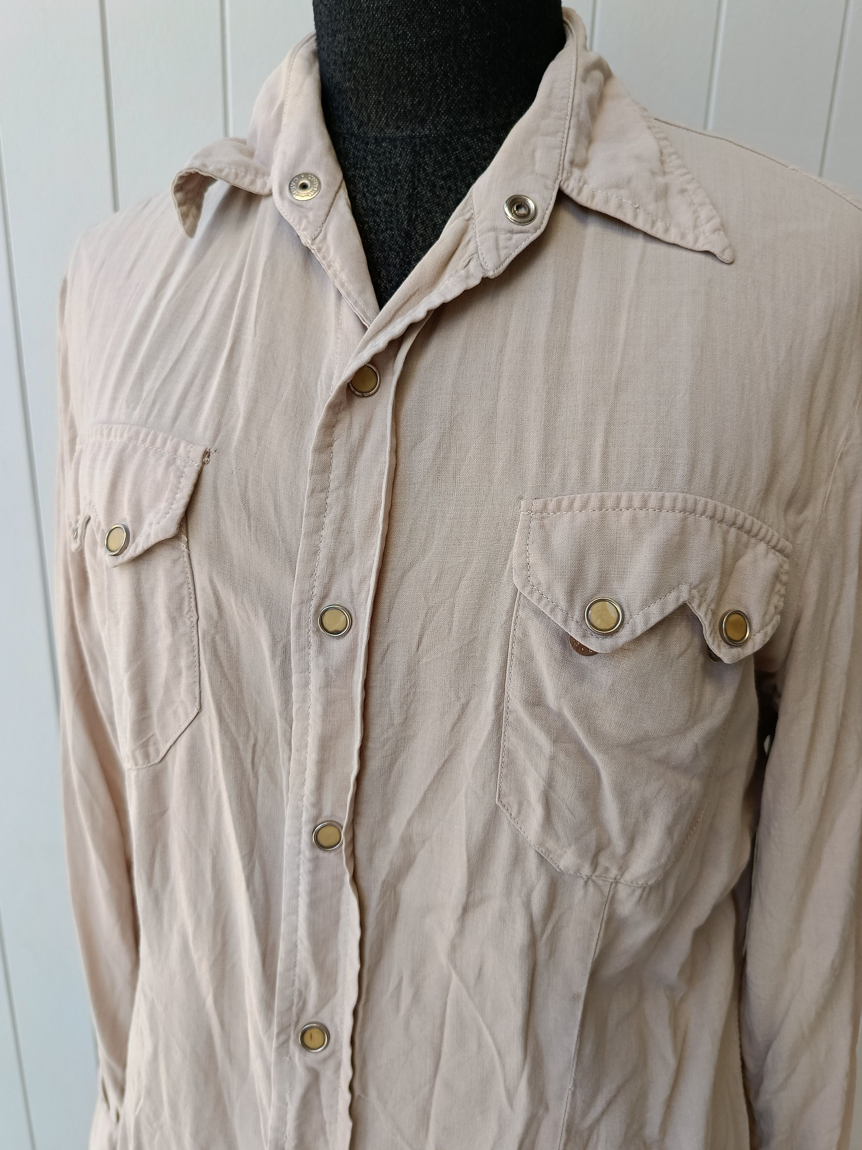 Vintage California Ranchwear 40s 50s rayon USA western snapper shirt Size US XS / EU 42 / 0 - 4 Thumbnail