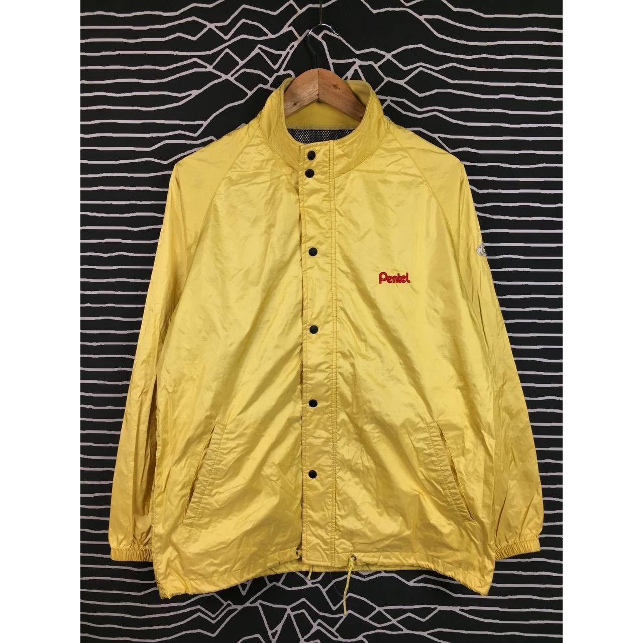 Japanese Brand × Vintage Vtg Pentel Stationary Alltes Casual Windbreaker Promo Jacket Size US L / EU 52-54 / 3 - 1 Thumbnail