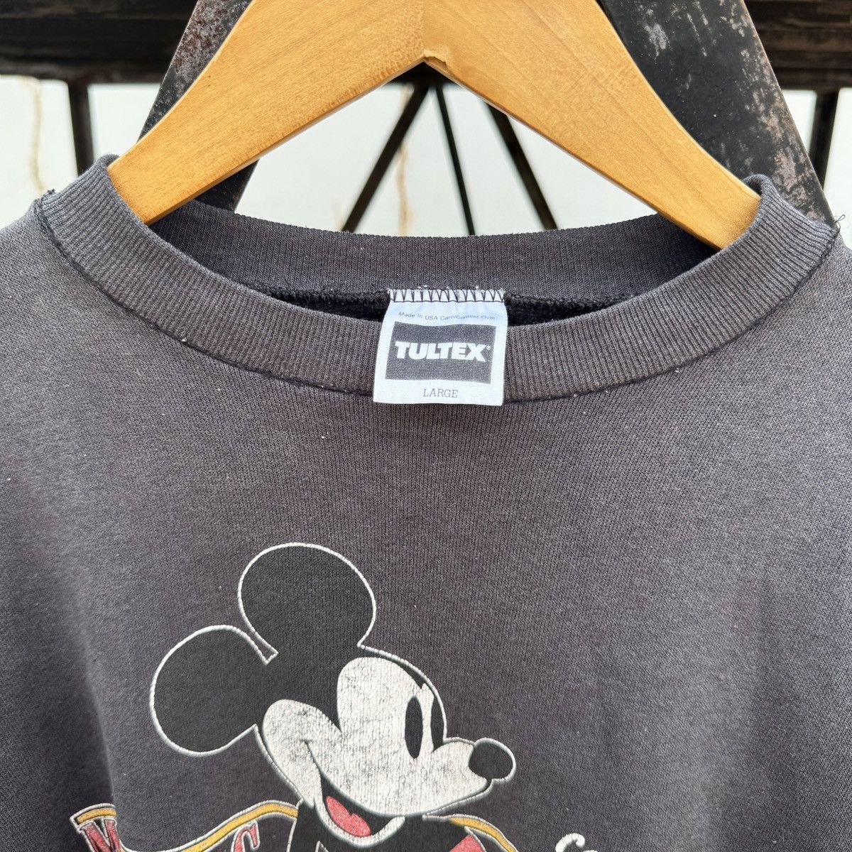 Mickey Mouse Vintage 90 Mickey Mouse Sweatshirt Size US L / EU 52-54 / 3 - 7 Thumbnail