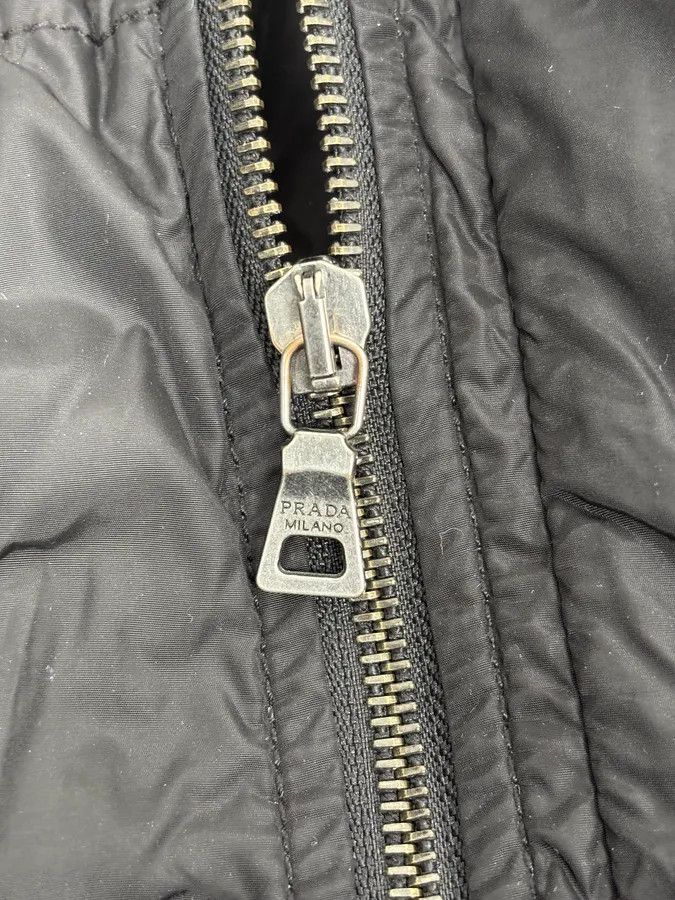 Prada FW2008 Prada Black Nylon Quilted Puffer Jacket Size US M / EU 48-50 / 2 - 10 Thumbnail