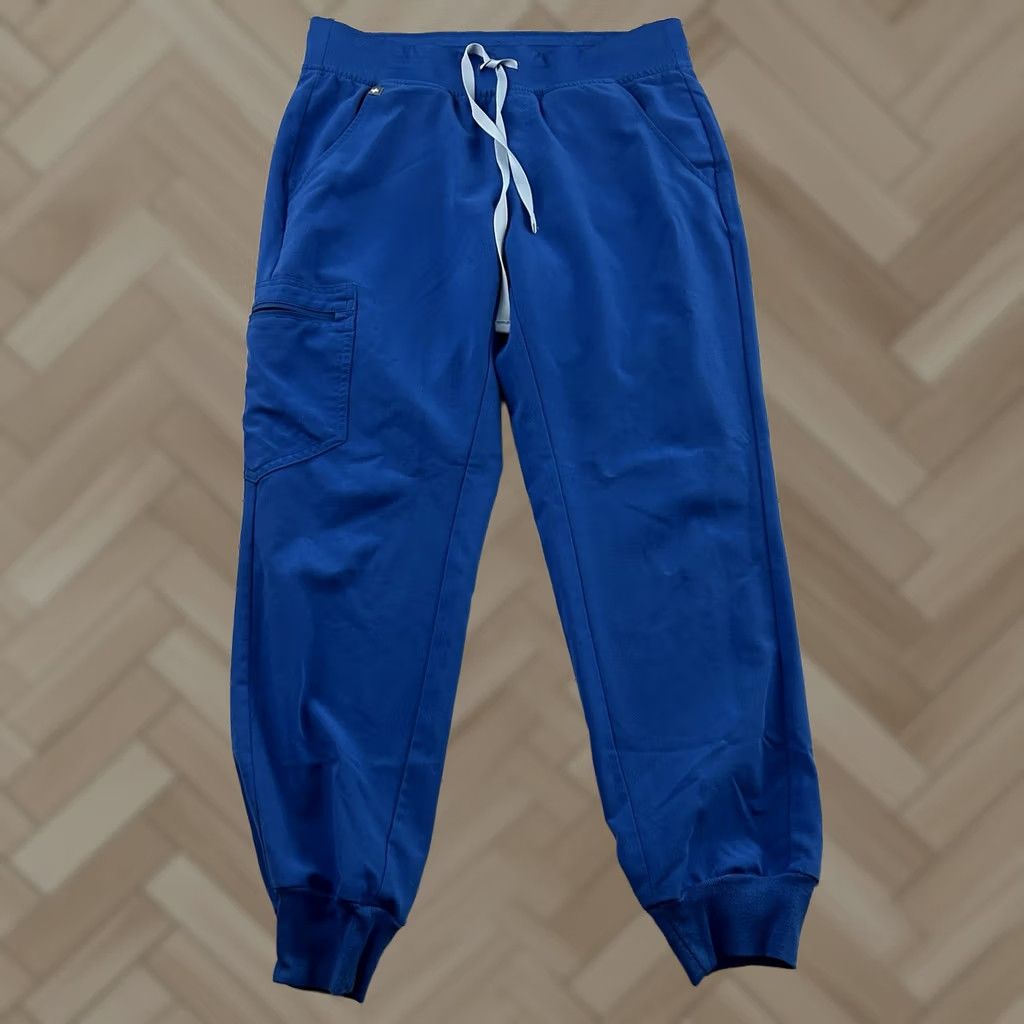 Vintage FIGS Pants Mens S Blue Technical Collection Zamora Jogger Scrub Women Size 28" / US 6 / IT 42 - 1 Thumbnail