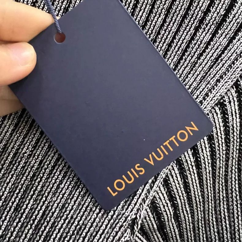 Louis Vuitton LOUIS VUITTON Grey logo cardigan shirt 2504-Nextarrow Size S / US 4 / IT 40 - 6 Thumbnail
