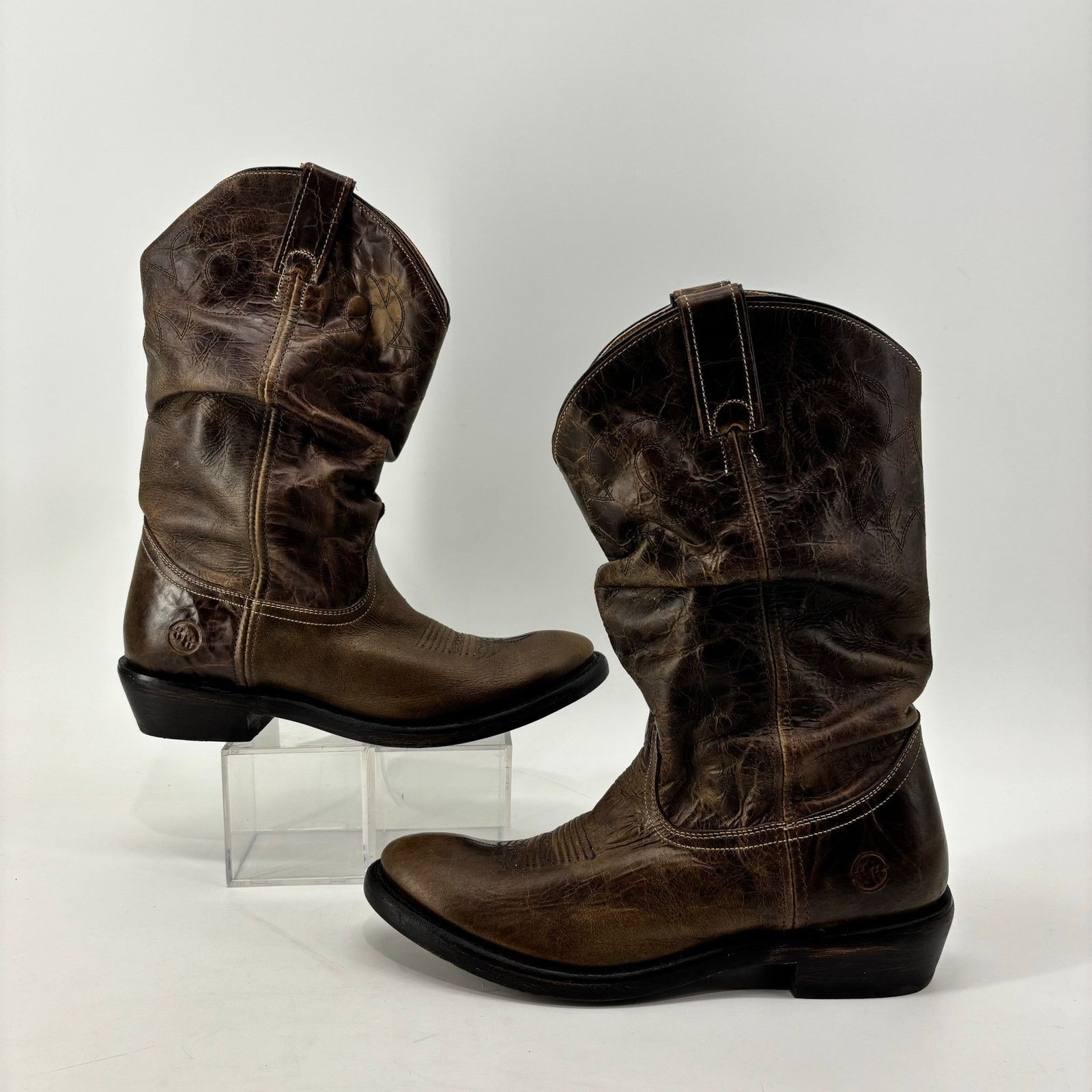 Other Double H Men's Size 9 Slouch Cowboy Western Boots DH3275 Size US 9 / IT 39 - 7 Thumbnail