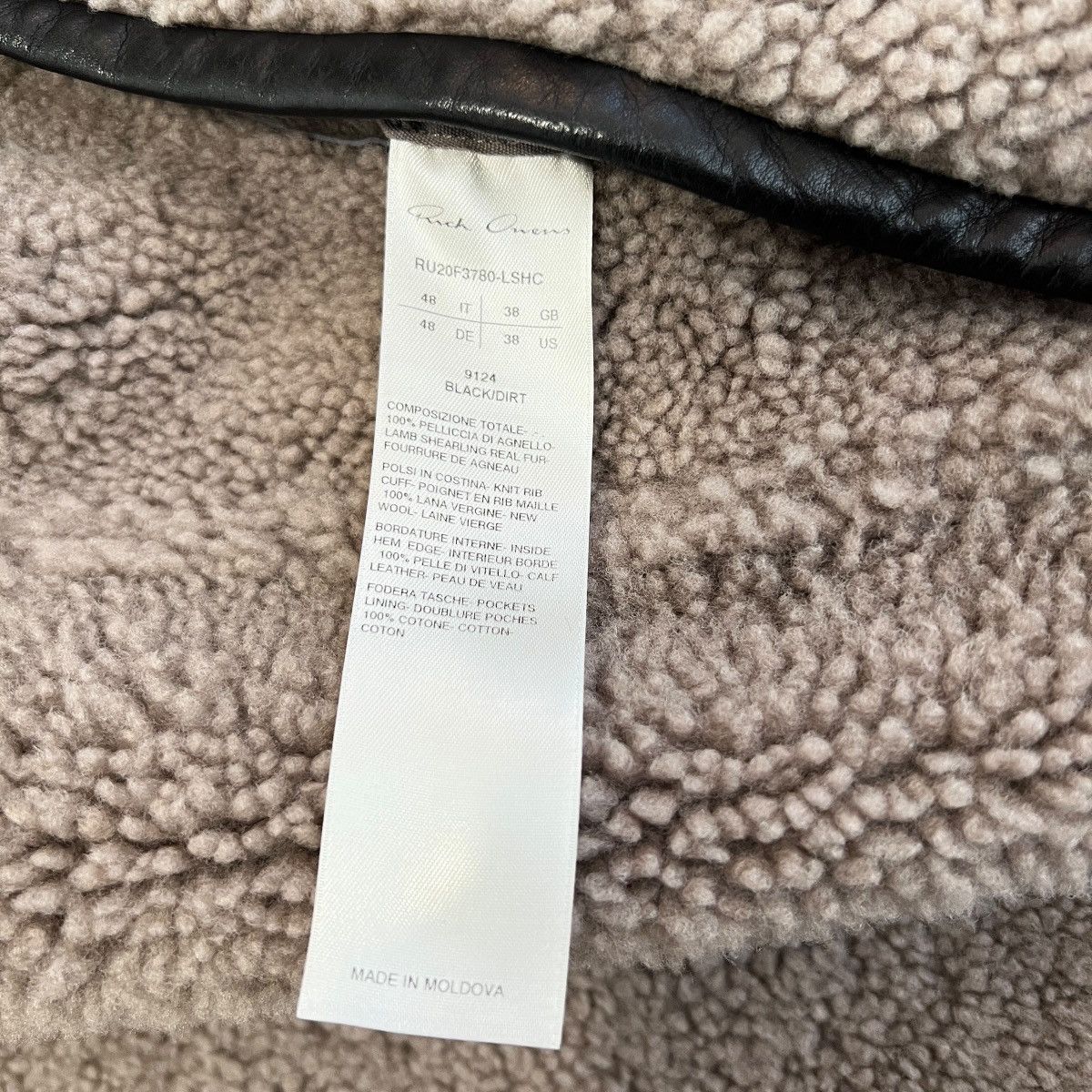 Rick Owens Rick Owens 20FW Exploder Reversible Shearling Bore Jacket 48 Size US M / EU 48-50 / 2 - 9 Thumbnail