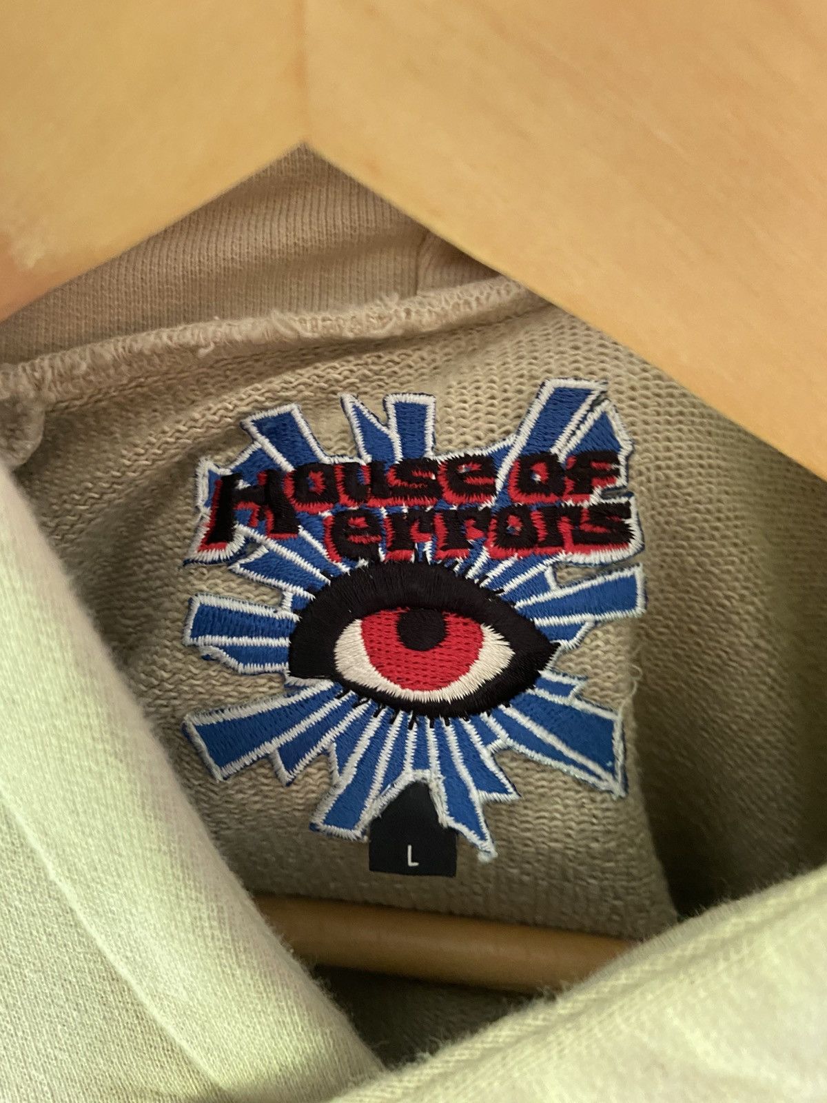 House of Errors House of Errors Invasion Stitch Hoodie Beige Size US L / EU 52-54 / 3 - 3 Thumbnail
