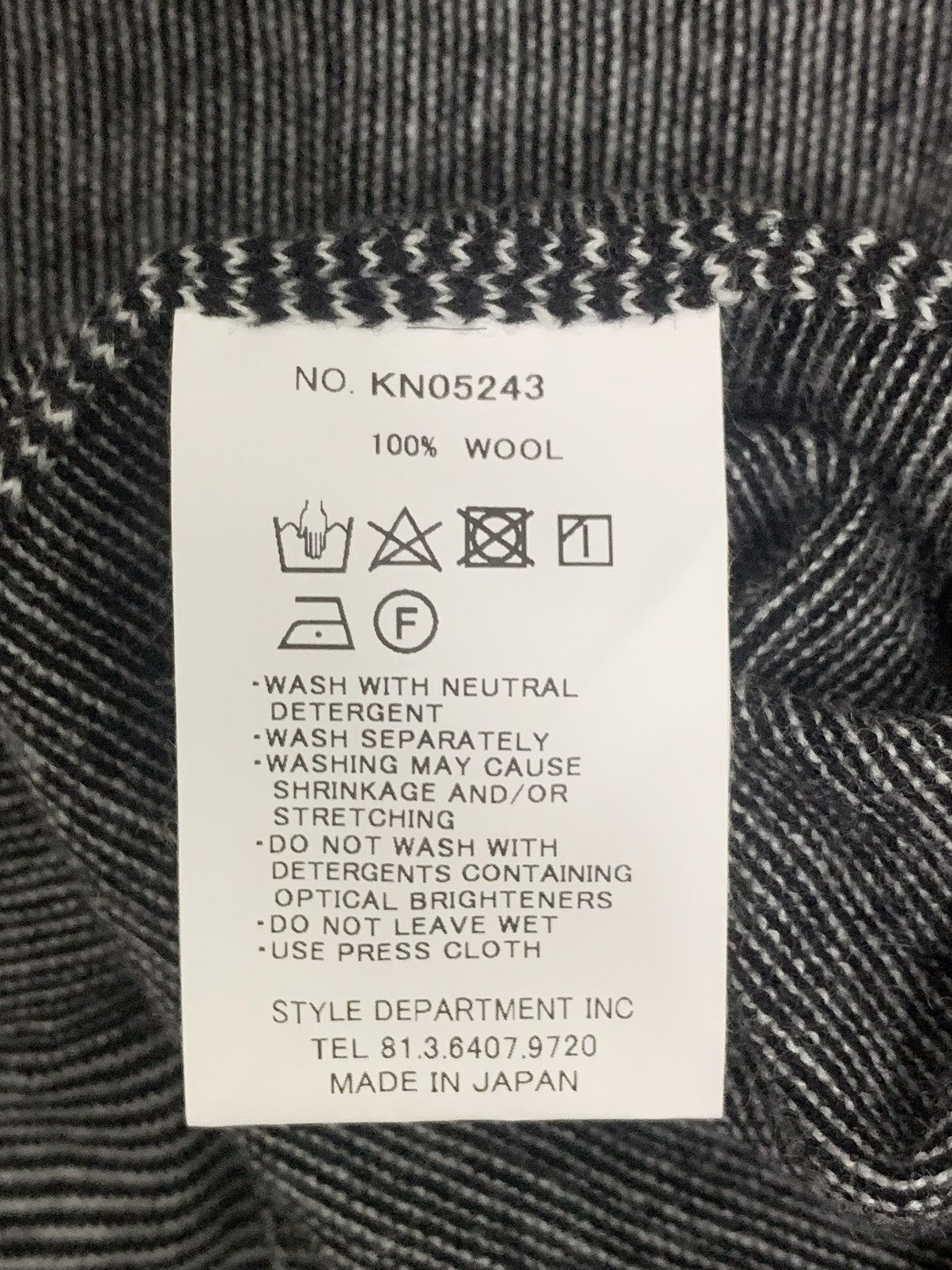 STILL BY HAND STILL BY HAND JAPAN 14G WOOL STRIPED SWEATER Size US M / EU 48-50 / 2 - 11 Thumbnail
