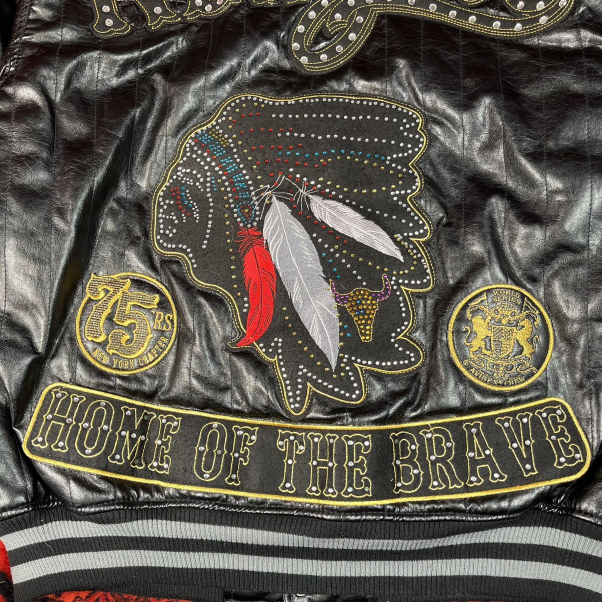 Avirex AVIREX Classics New York Home of the Brave Leather Jacket Size US M / EU 48-50 / 2 - 10 Thumbnail