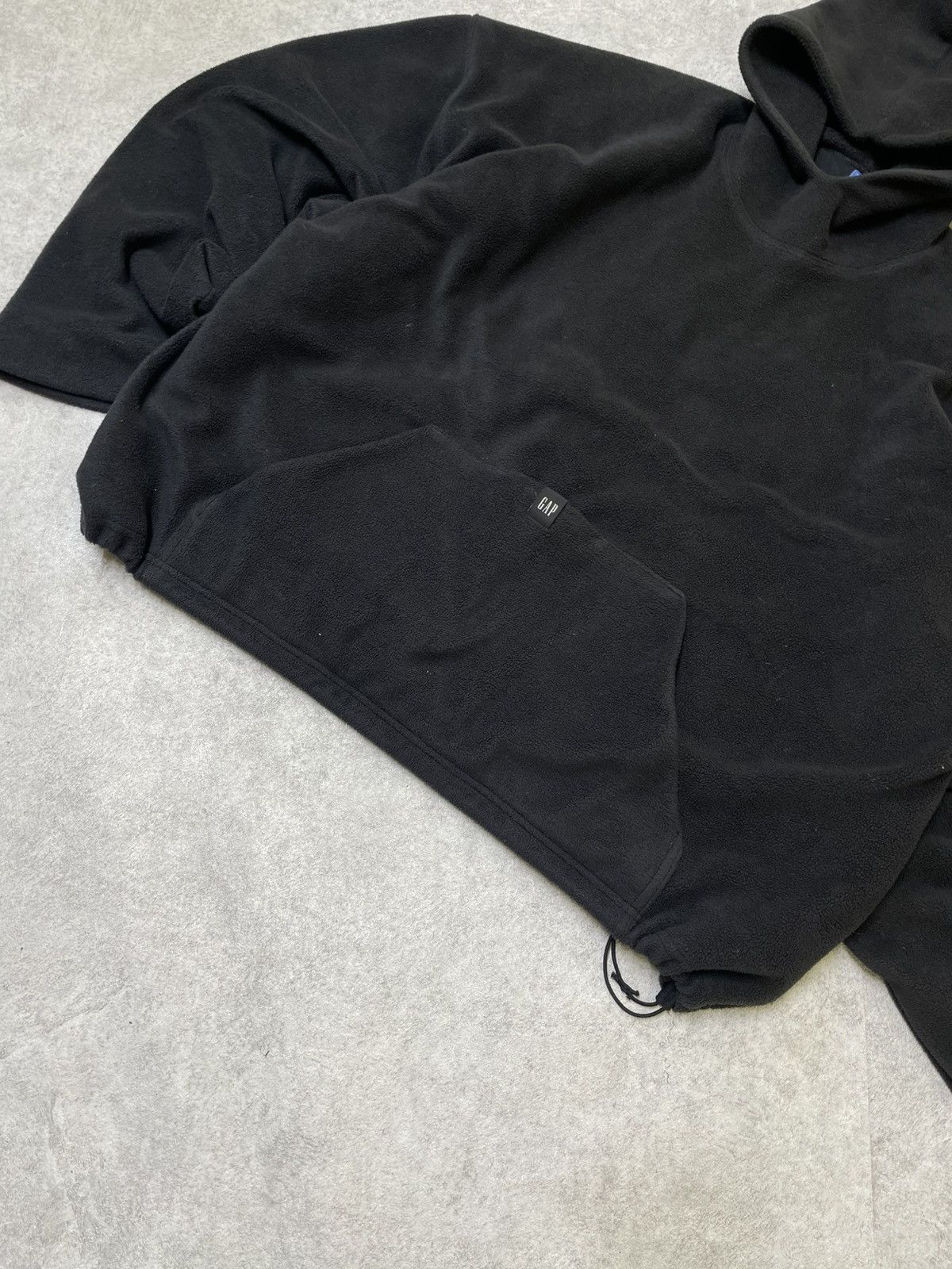 Balenciaga × Gap × Yeezy Y2K Yeezy Gap Polar Fleece Hoodie Black Size Xs Size US M / EU 48-50 / 2 - 9 Thumbnail