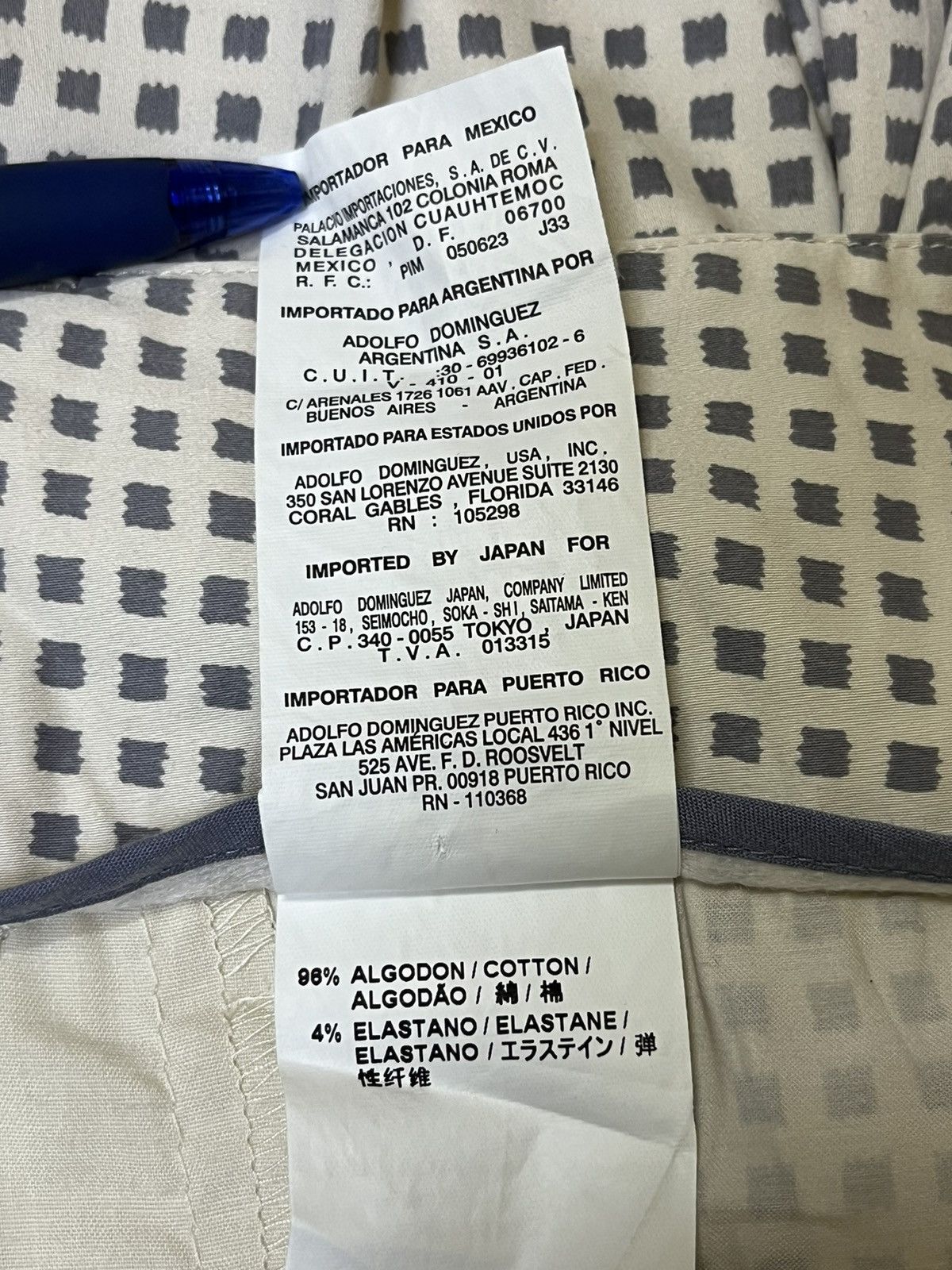 Adolfo Dominguez ADOLFO DOMINGUEZ POLKADOT WOMEN SLACK PANT Size 34" / US 12 / IT 48 - 21 Thumbnail