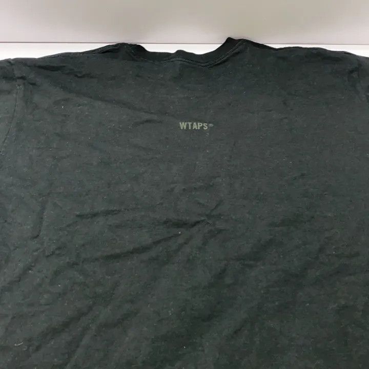 Wtaps WTAPS Black Loose Fit Short Sleeve T-Shirt -2508 Size US M / EU 48-50 / 2 - 2 Thumbnail
