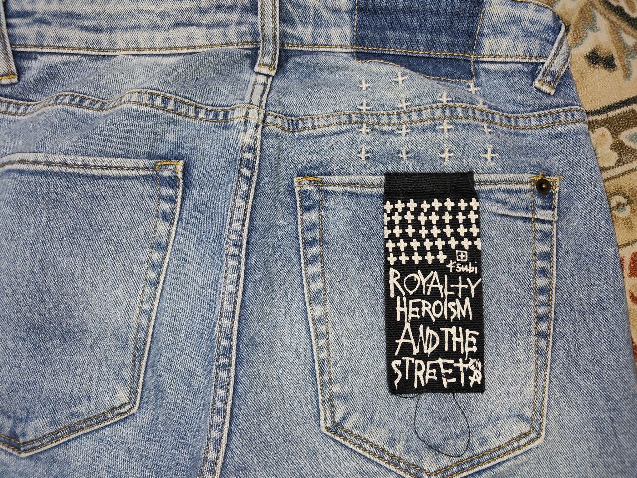 Ksubi Ksubi Distressed Skinny Denim Size 29" - 5 Thumbnail