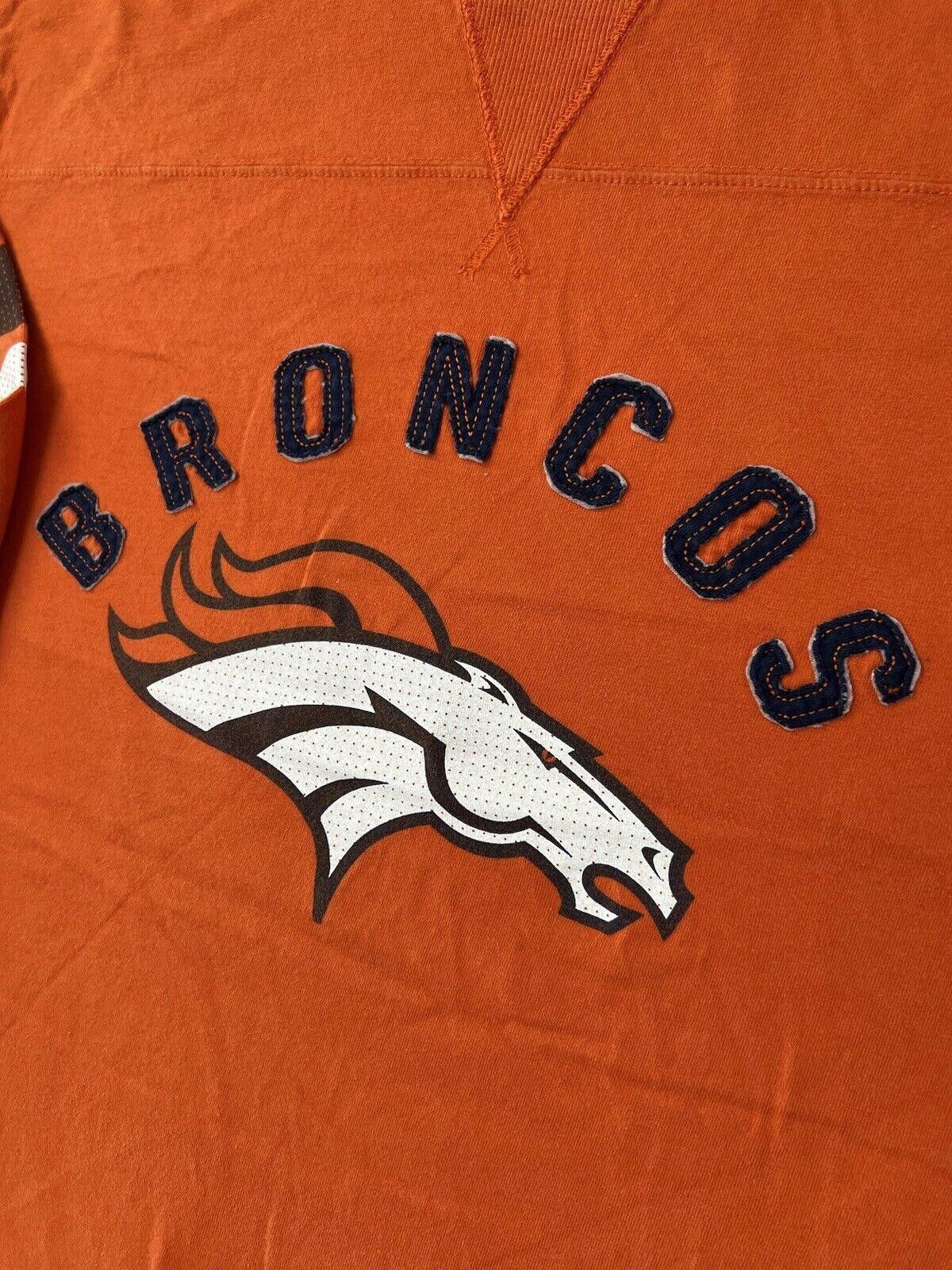 Majestic Majestic Denver Broncos Long Sleeve T-Shirt NFL Mens 2XL Size US XXL / EU 58 / 5 - 2 Thumbnail