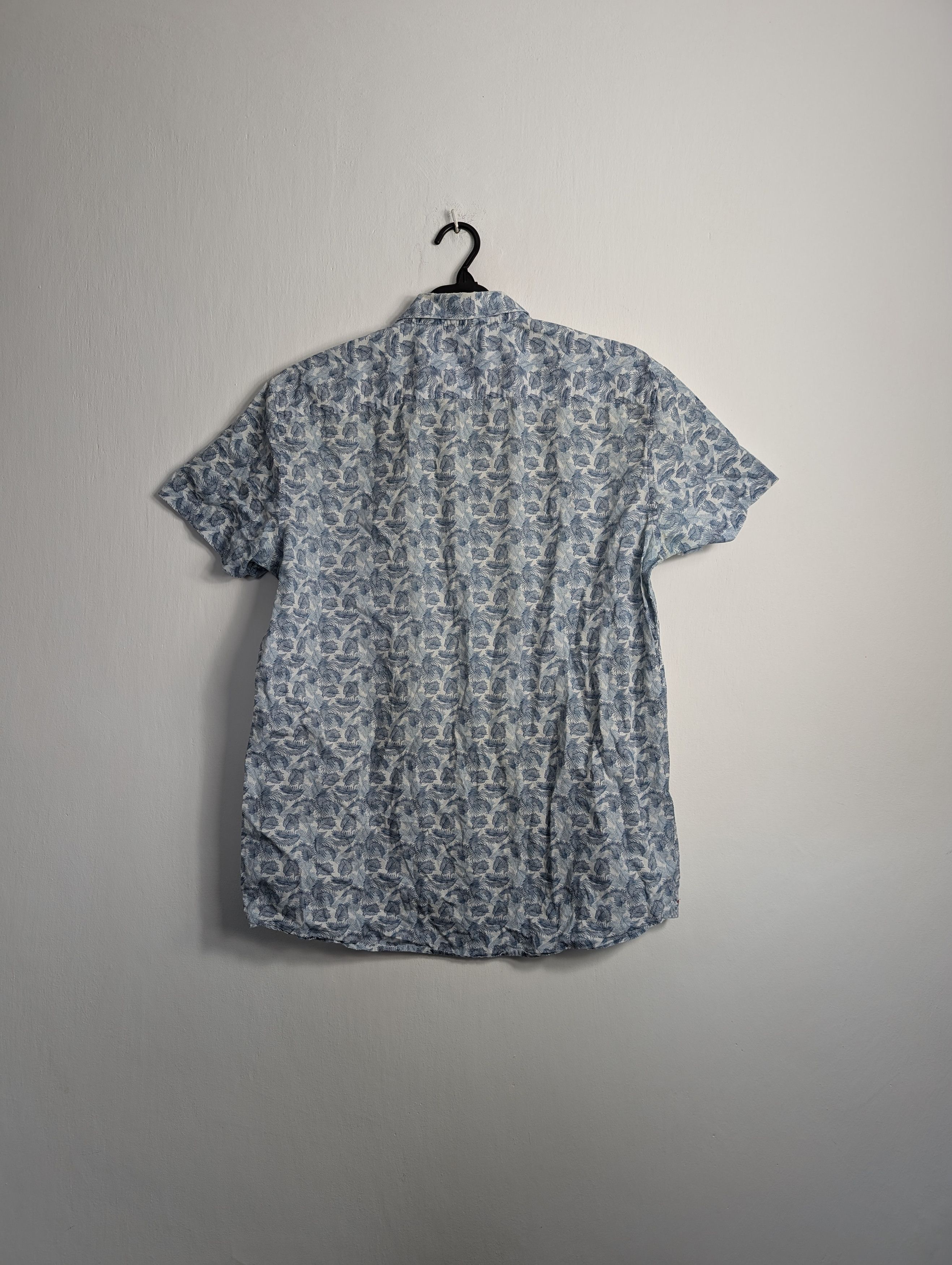 Vintage Vintage Y2K Hawaiian Shirt - Summer Floral Palm Tree Print Size US L / EU 52-54 / 3 - 3 Thumbnail