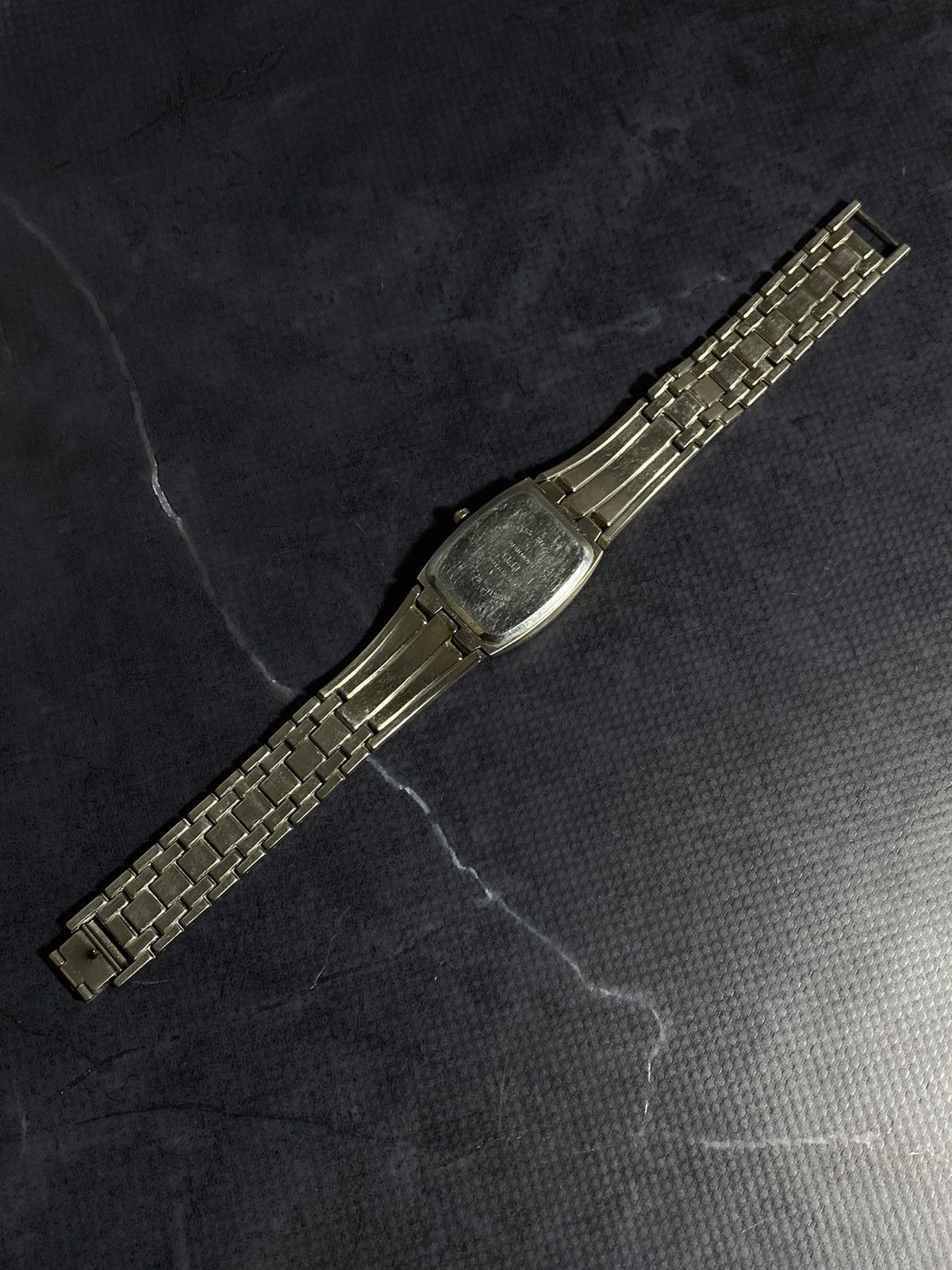 Japanese Brand Vintage Q&Q Gold Dial Watch Japan Movement Size ONE SIZE - 7 Thumbnail
