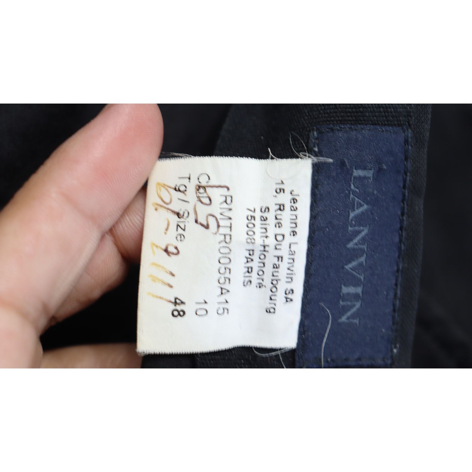 Lanvin o1rshd1 Pants in Black Size US 32 / EU 48 - 11 Thumbnail