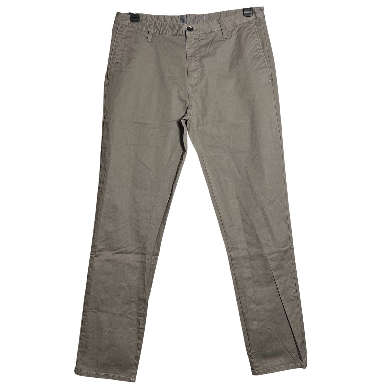 Vuori Vuori Collins Chino Pant Cocoa Gray Stretch Cotton 34x31 Size US 34 / EU 50 - 1 Thumbnail