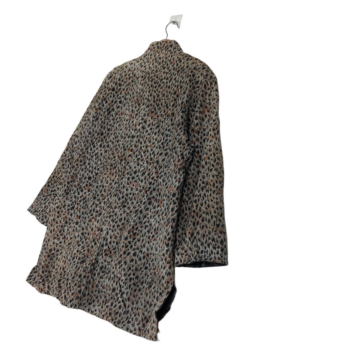 Japanese Brand 🔥Vintage Leather Jacket Long Partina Tokyo Leopord Design Size US M / EU 48-50 / 2 - 10 Thumbnail