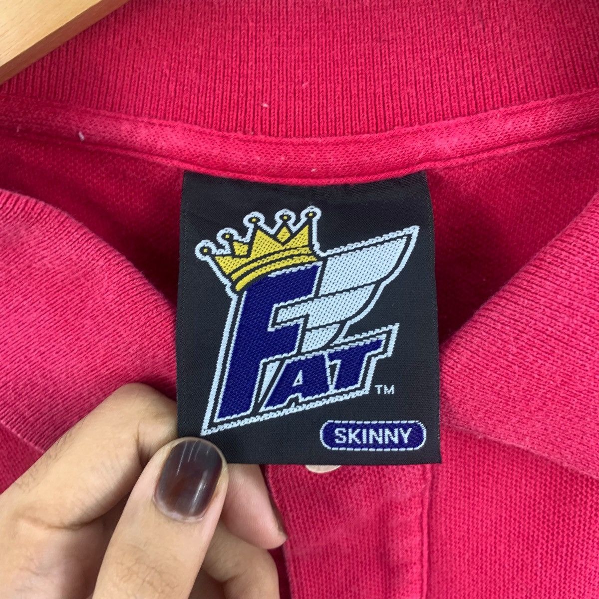 Vintage Vintage FAT TM FATYO JAPAN Graffiti Hip Hop Polo Tee Shirt Size US L / EU 52-54 / 3 - 7 Thumbnail