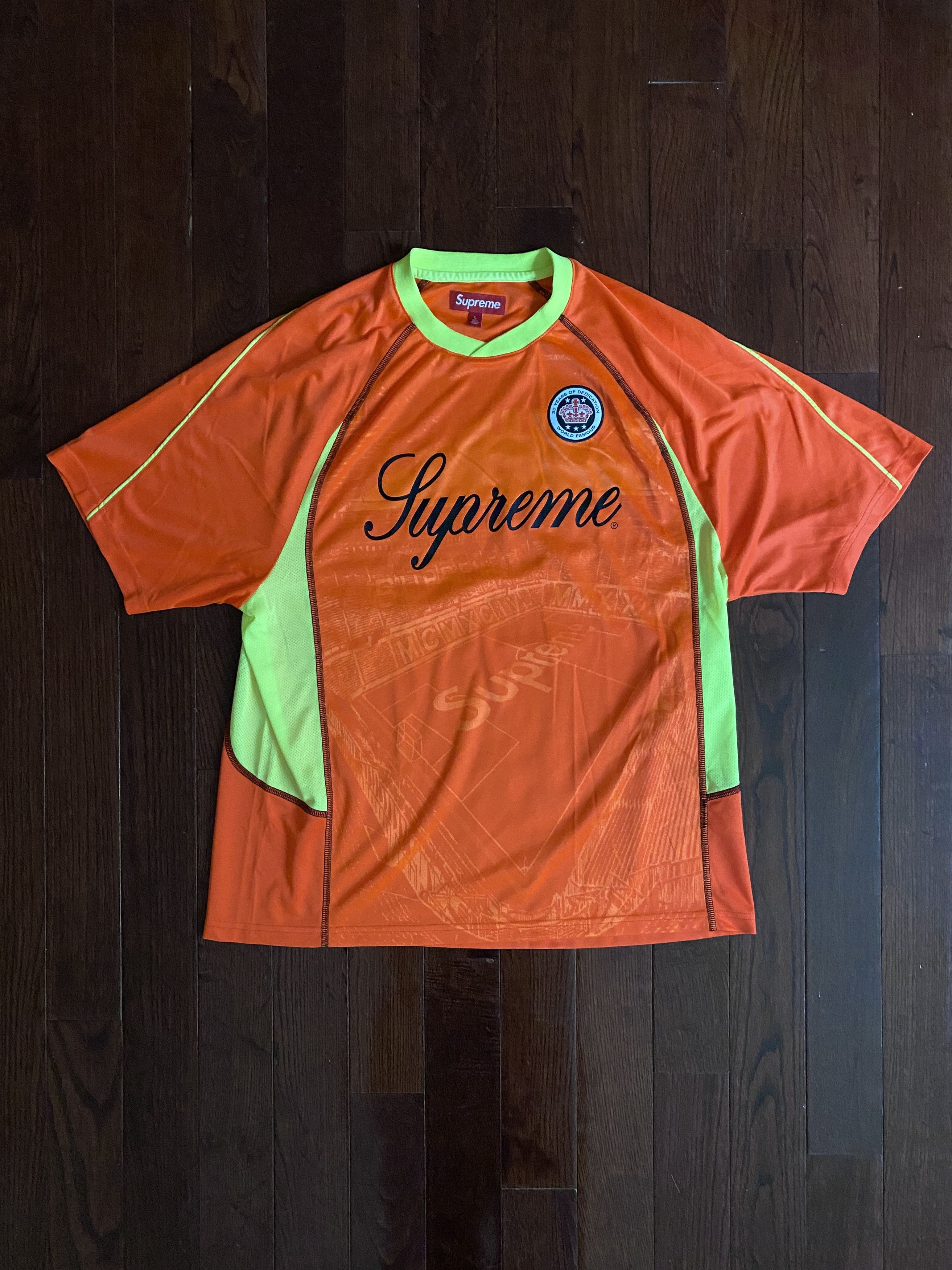 Supreme Supreme Jacquard Soccer Jersey | Grailed