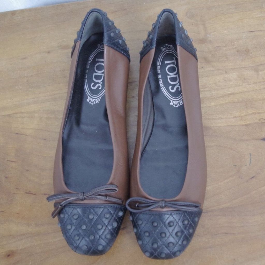 Tod's EUC Tod's Italian Made Two Tone Driving Flats Size 35 Size US 5 / IT 35 - 4 Thumbnail