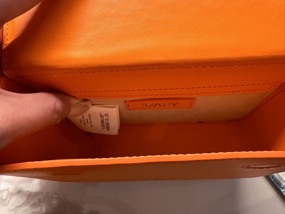 Bape BAPY LEATHER BOX CROSSBODY BAG LADIES Size ONE SIZE - 6 Thumbnail