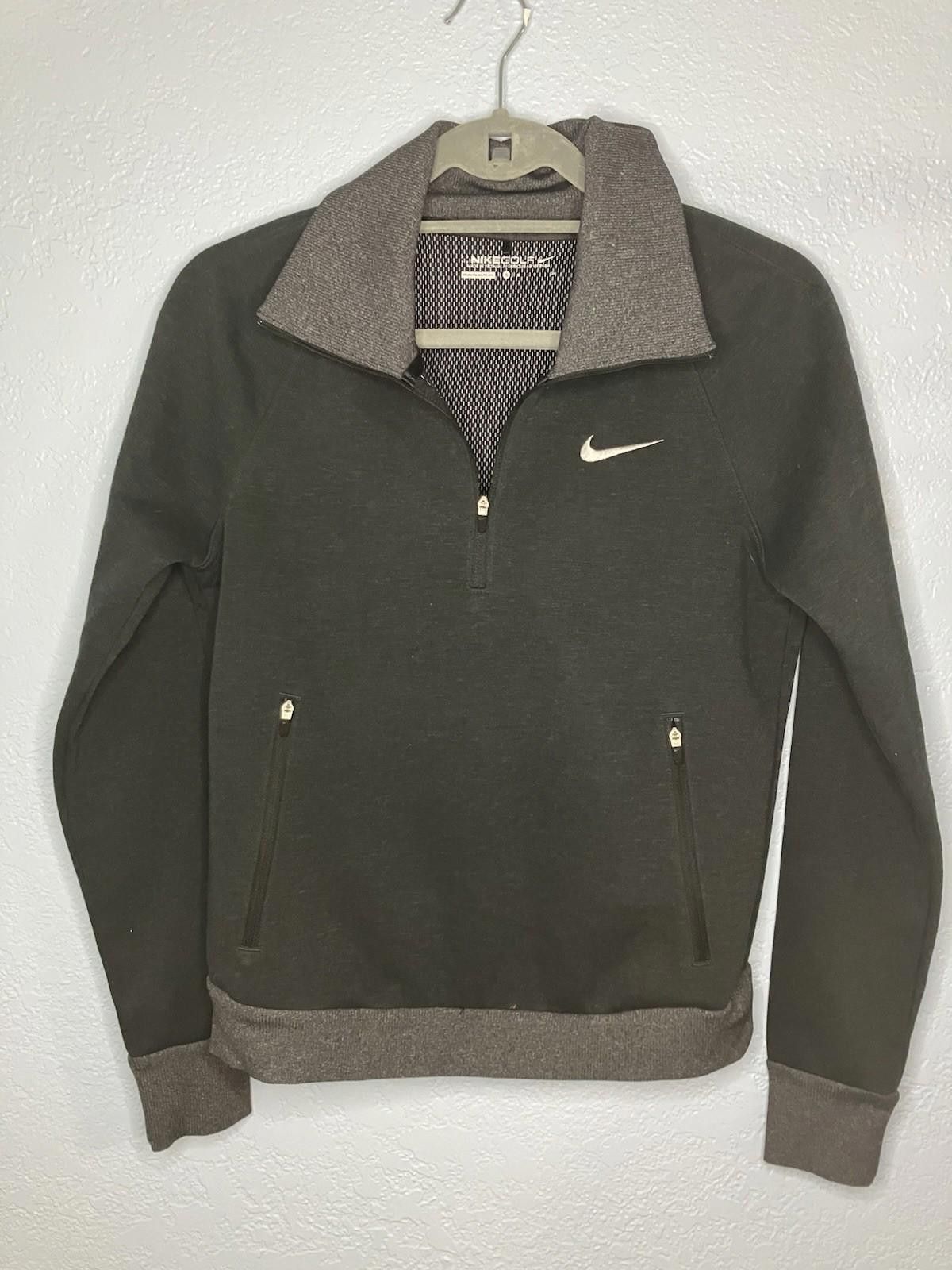 Nike Nike Golf 1/4 Zipper Embroidered Jacket Size S / US 4 / IT 40 - 1 Thumbnail