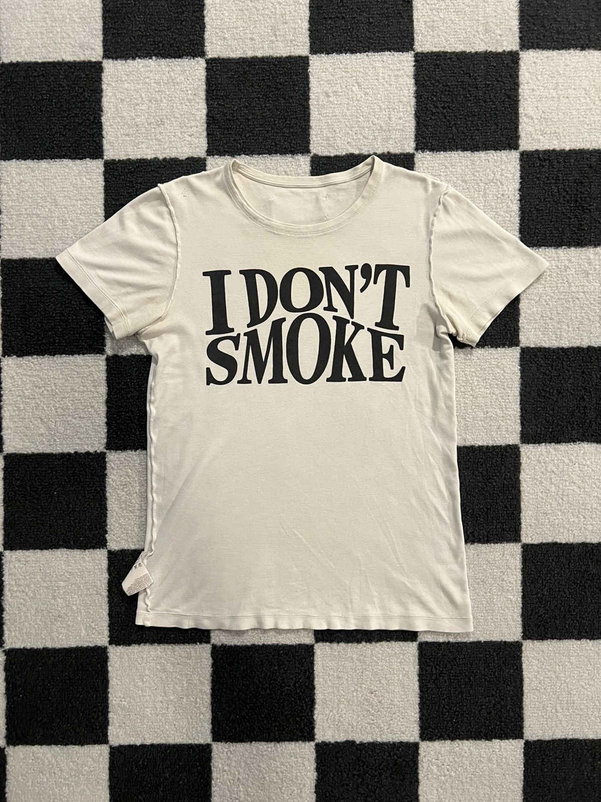 Maison Margiela AW06 Maison Margiela "I Don't Smoke" Tee Size US S / EU 44-46 / 1 - 2 Thumbnail