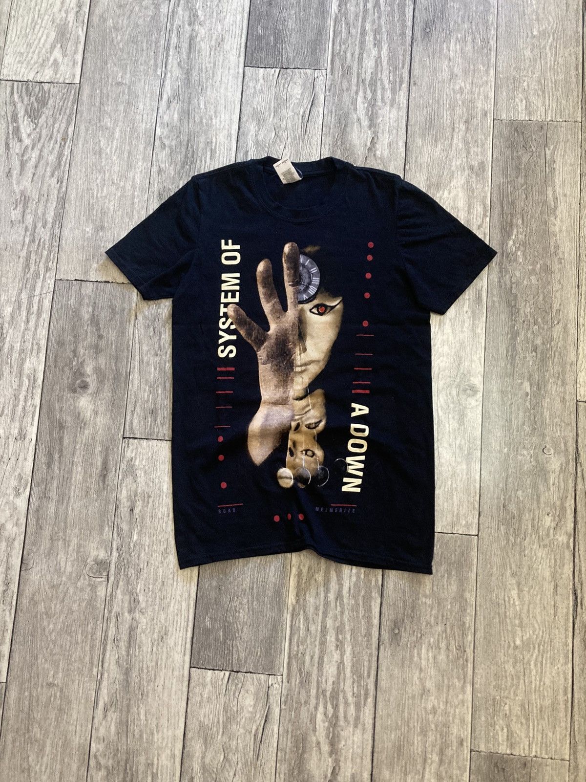 Band Tees × Vintage Vintage system of a down tee tshirt S y2k drip opium Size US S / EU 44-46 / 1 - 2 Thumbnail