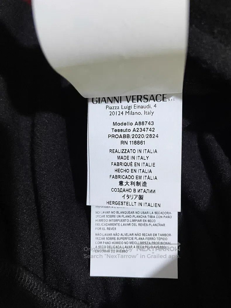 Versace Versace Main line maze spiral pattern series velvet jacket Size US S / EU 44-46 / 1 - 8 Thumbnail