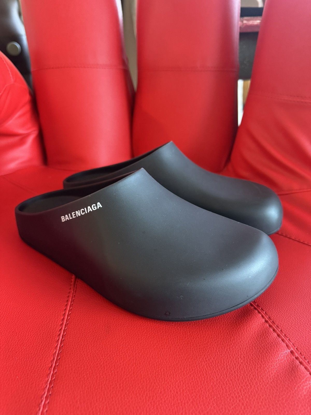 Balenciaga Balenciaga Mocsolstro325 Mule Slides in Black Size US 9 / EU 42 - 3 Thumbnail