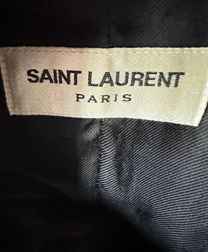Saint Laurent Paris × Yves Saint Laurent Saint Laurent SLP Teddy baseball jacket2410-Nextarrow Size US S / EU 44-46 / 1 - 3 Thumbnail