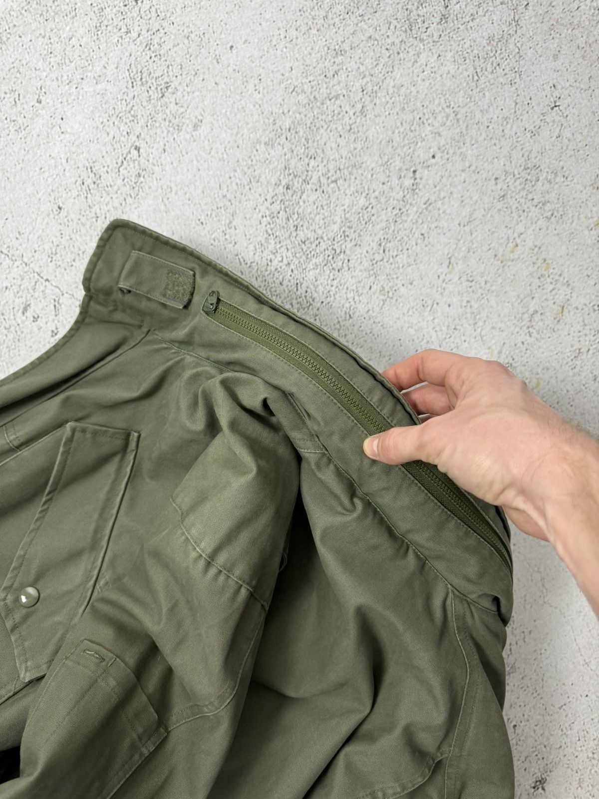 Nike × Vintage Nike Vintage Military Khaki Jacket Size US M / EU 48-50 / 2 - 12 Thumbnail