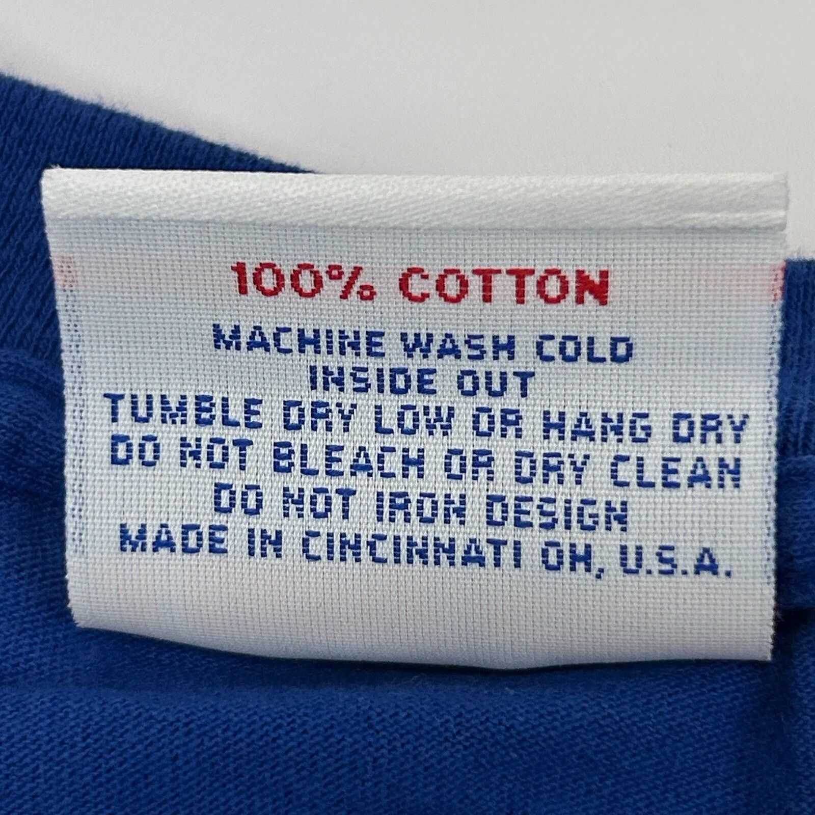 Vintage Vintage 90s Under Par Golf T Shirt Golfing Golfer Blue XL Size US XL / EU 56 / 4 - 6 Thumbnail