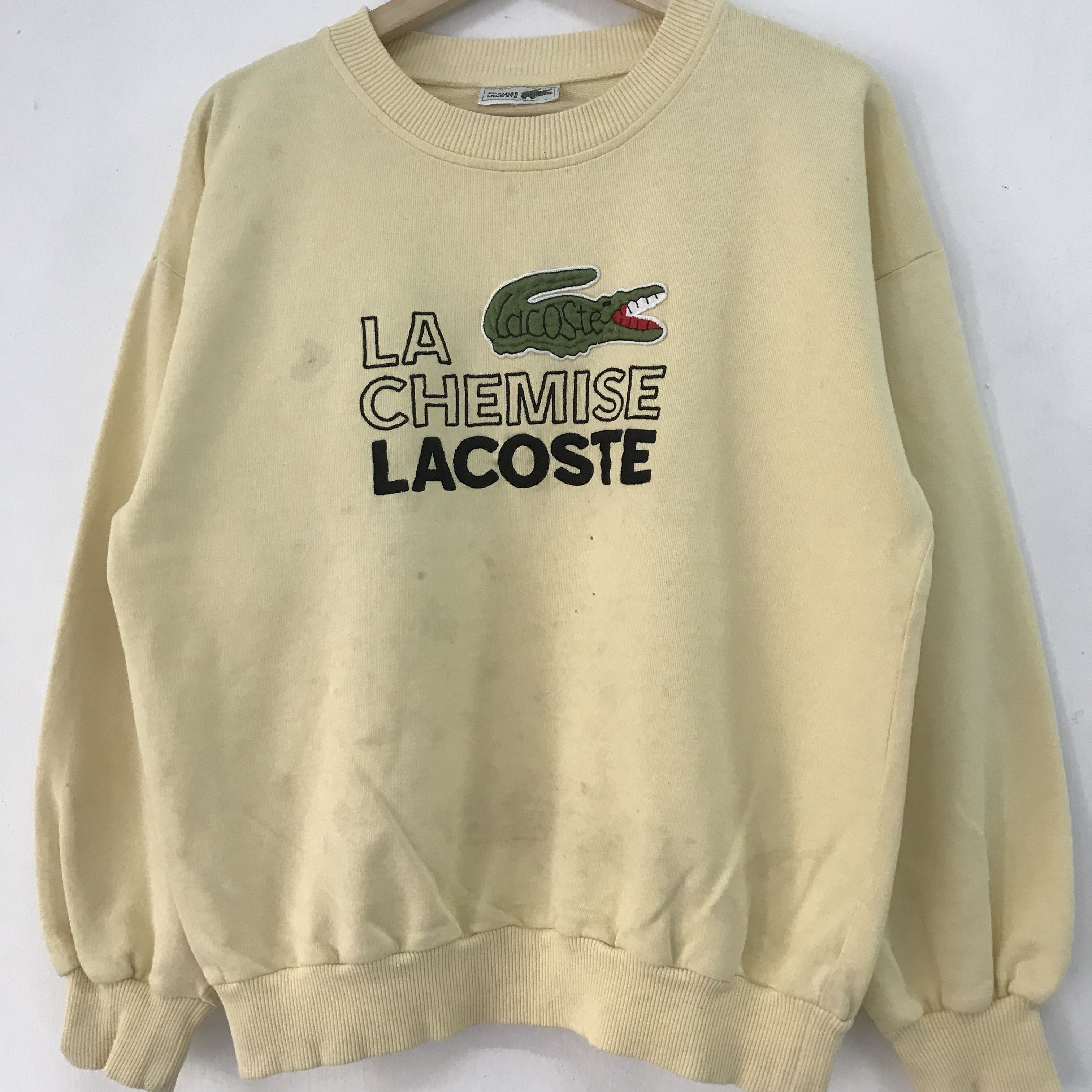 Lacoste Vintage 1990s Chemise Lacoste - 154 Size US M / EU 48-50 / 2 - 3 Thumbnail
