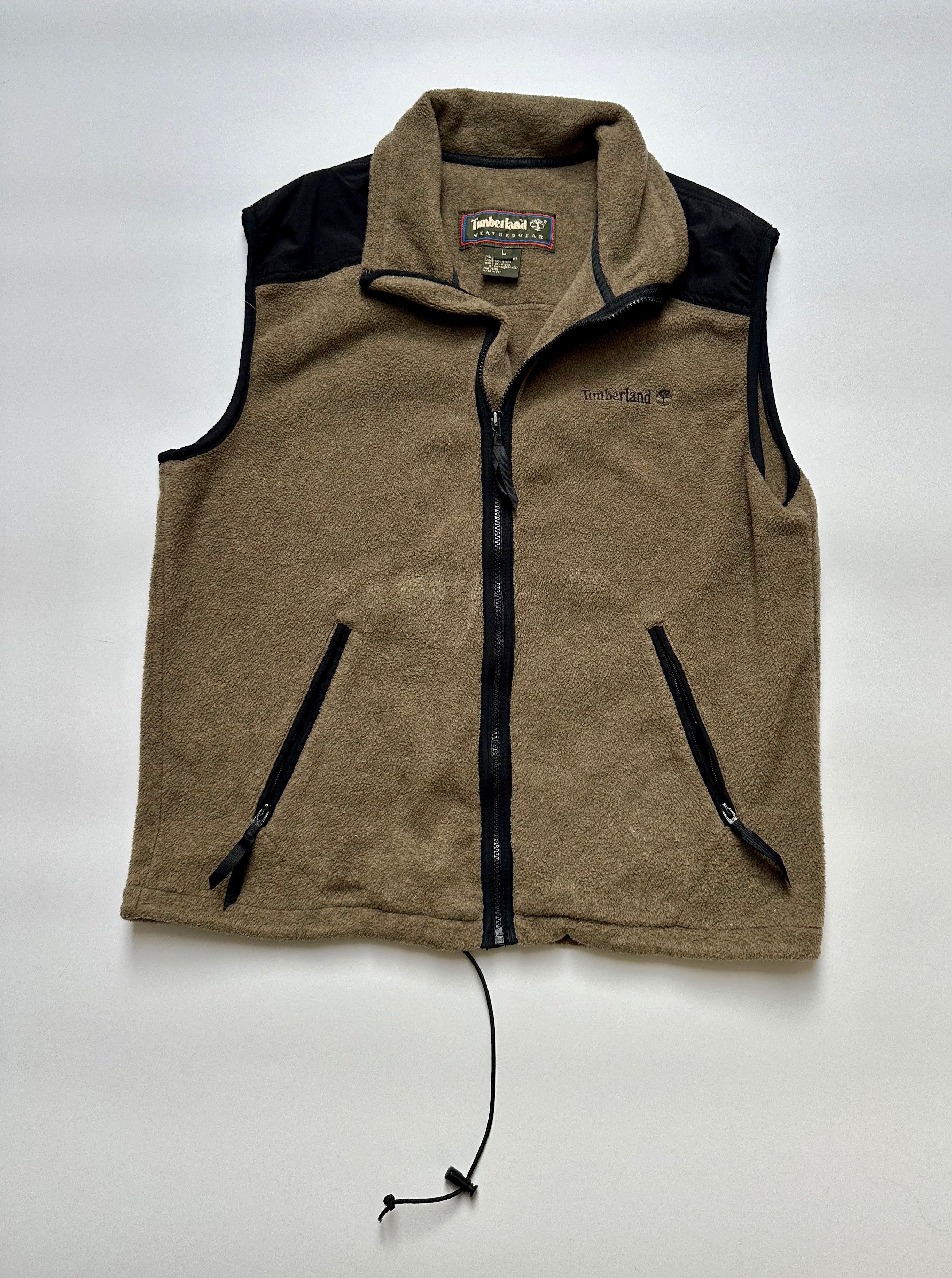 Timberland Timberland Fleece olive jacket made in USA Size US L / EU 52-54 / 3 - 1 Thumbnail