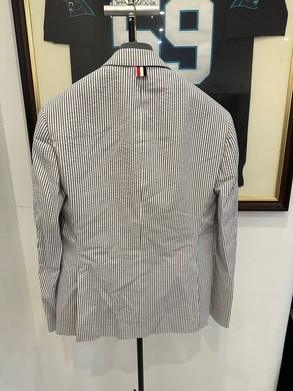 Thom Browne Thom Browne Classic SB S/C In Seersucker Size 38R - 2 Thumbnail