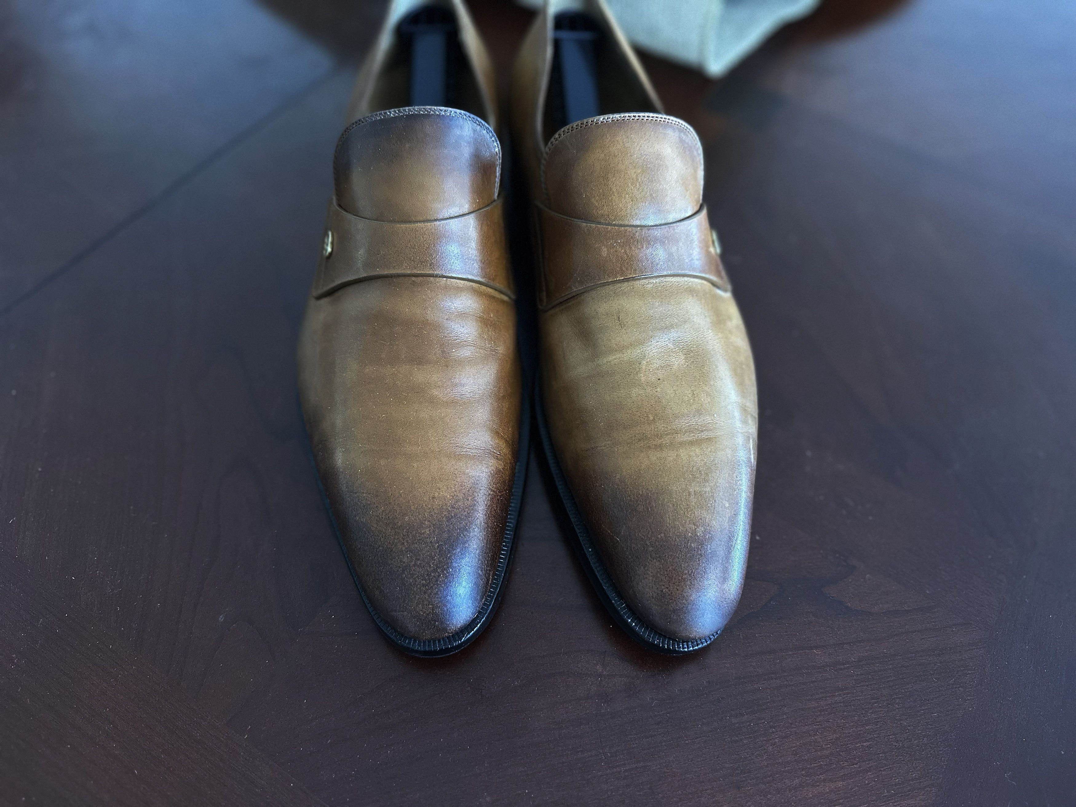 Gucci Gucci Calfskin Interlocking G Slip-On Loafers Size US 10 / EU 43 - 8 Thumbnail