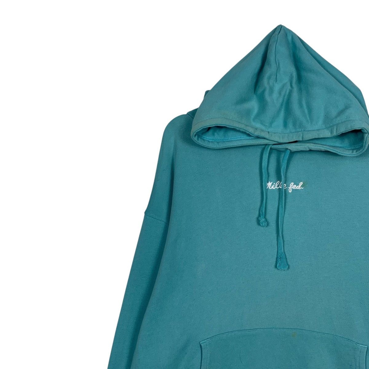 Japanese Brand MILKFED Embroidery Small Center Logo Hoodies #1927-C84 Size ONE SIZE - 6 Thumbnail