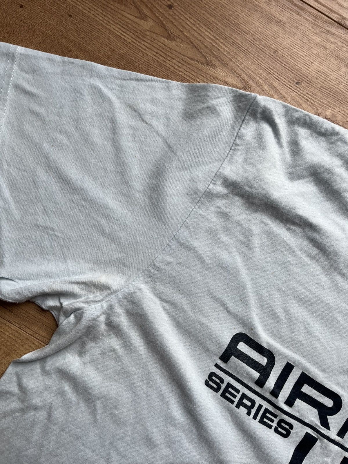 Nike 90’s NIKE AIRMAX SPELLOUT BIG LOGO RETRO Y2K SWOOSH RARE TEE Size US L / EU 52-54 / 3 - 8 Thumbnail