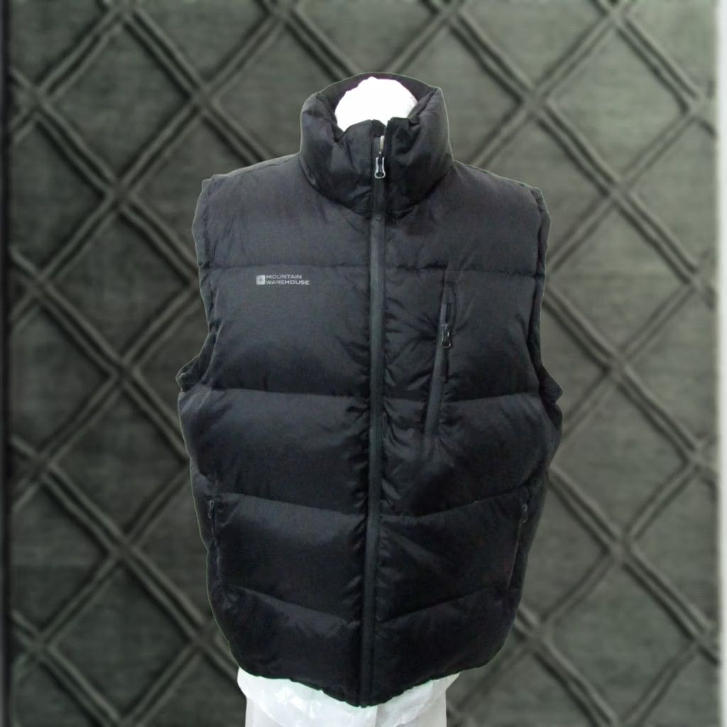 Vintage VINTAGE Mountain Warehouse Vest Mens XL Extreme Down Black Coat Jacket Size US XL / EU 56 / 4 - 1 Thumbnail